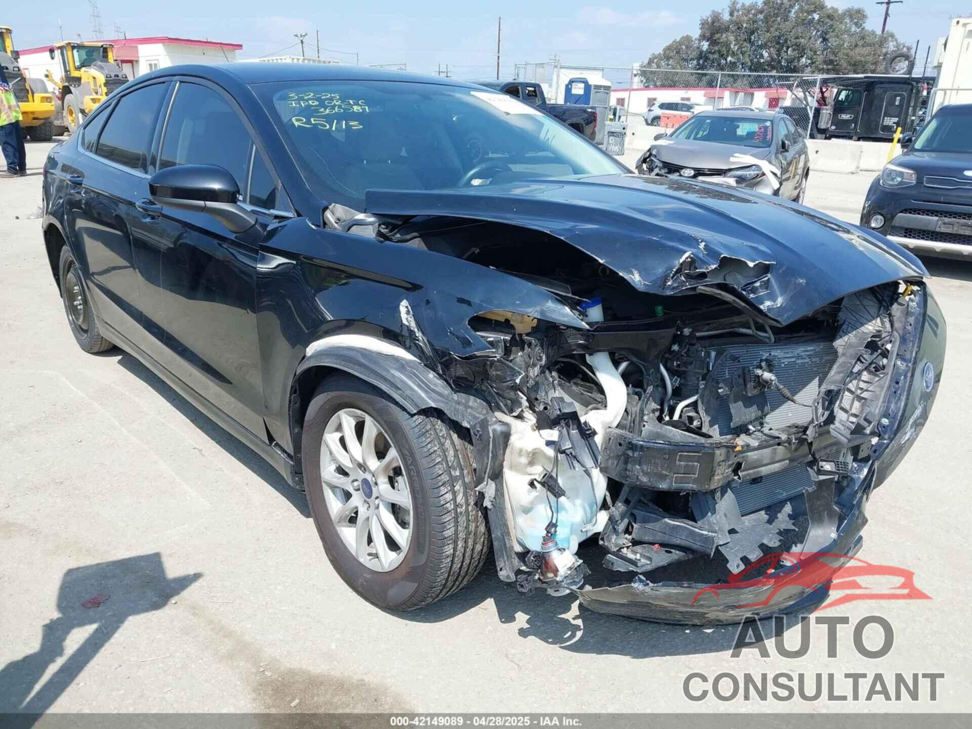 FORD FUSION 2017 - 3FA6P0G73HR372331