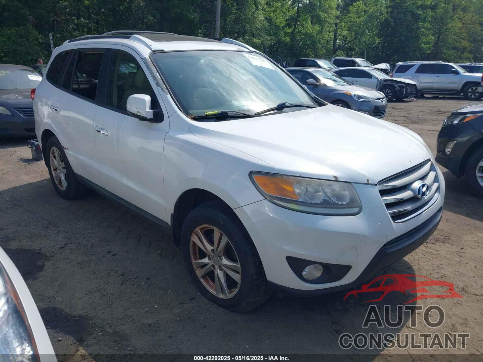 HYUNDAI SANTA FE 2012 - 5XYZK3AB5CG167150