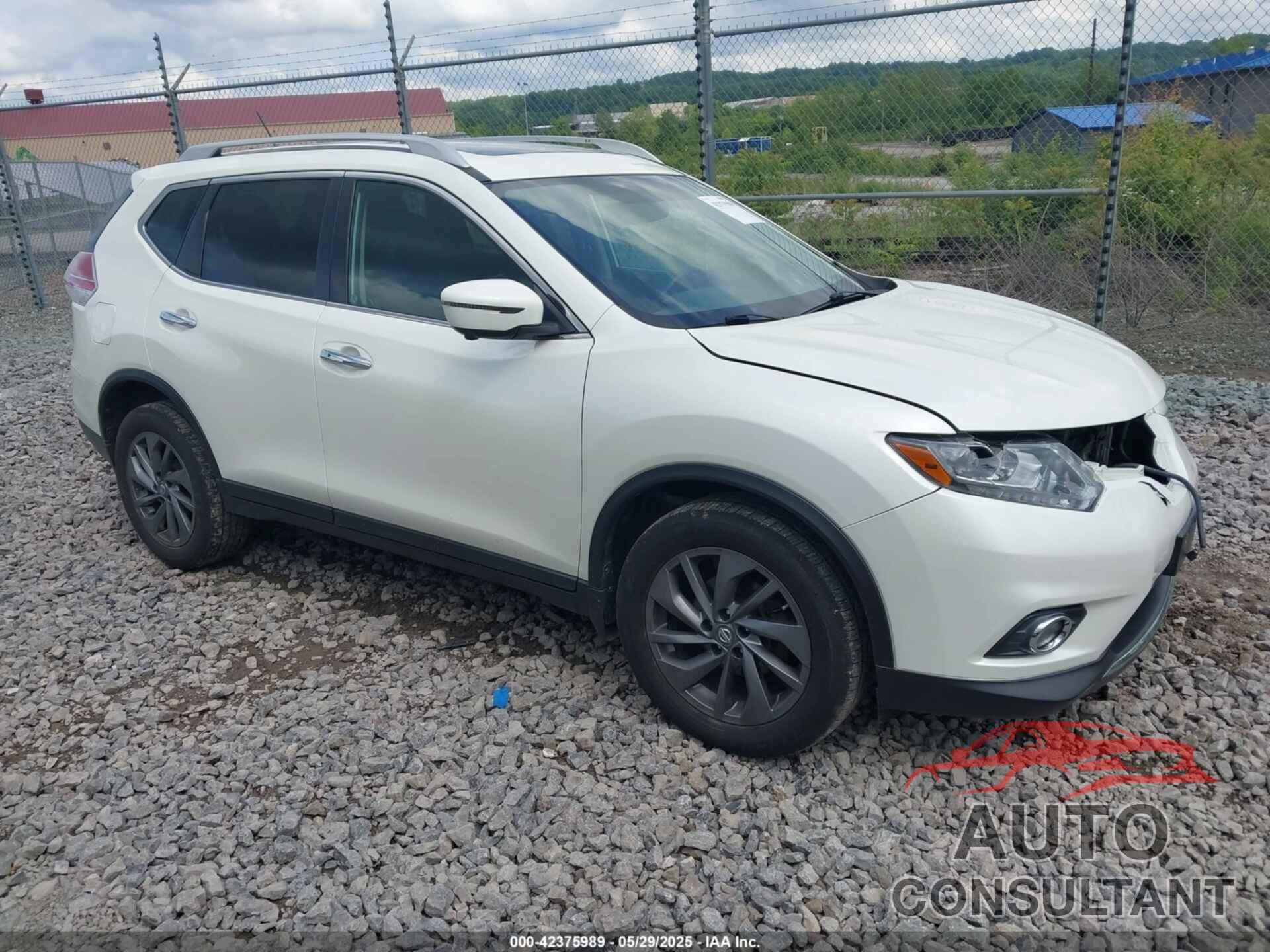 NISSAN ROGUE 2016 - 5N1AT2MV9GC768707
