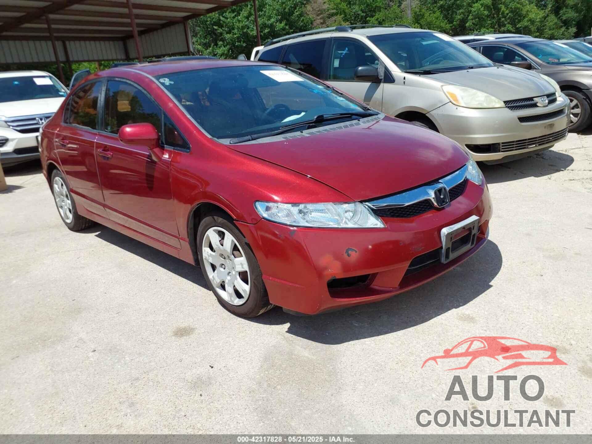 HONDA CIVIC 2011 - 2HGFA1F58BH547582