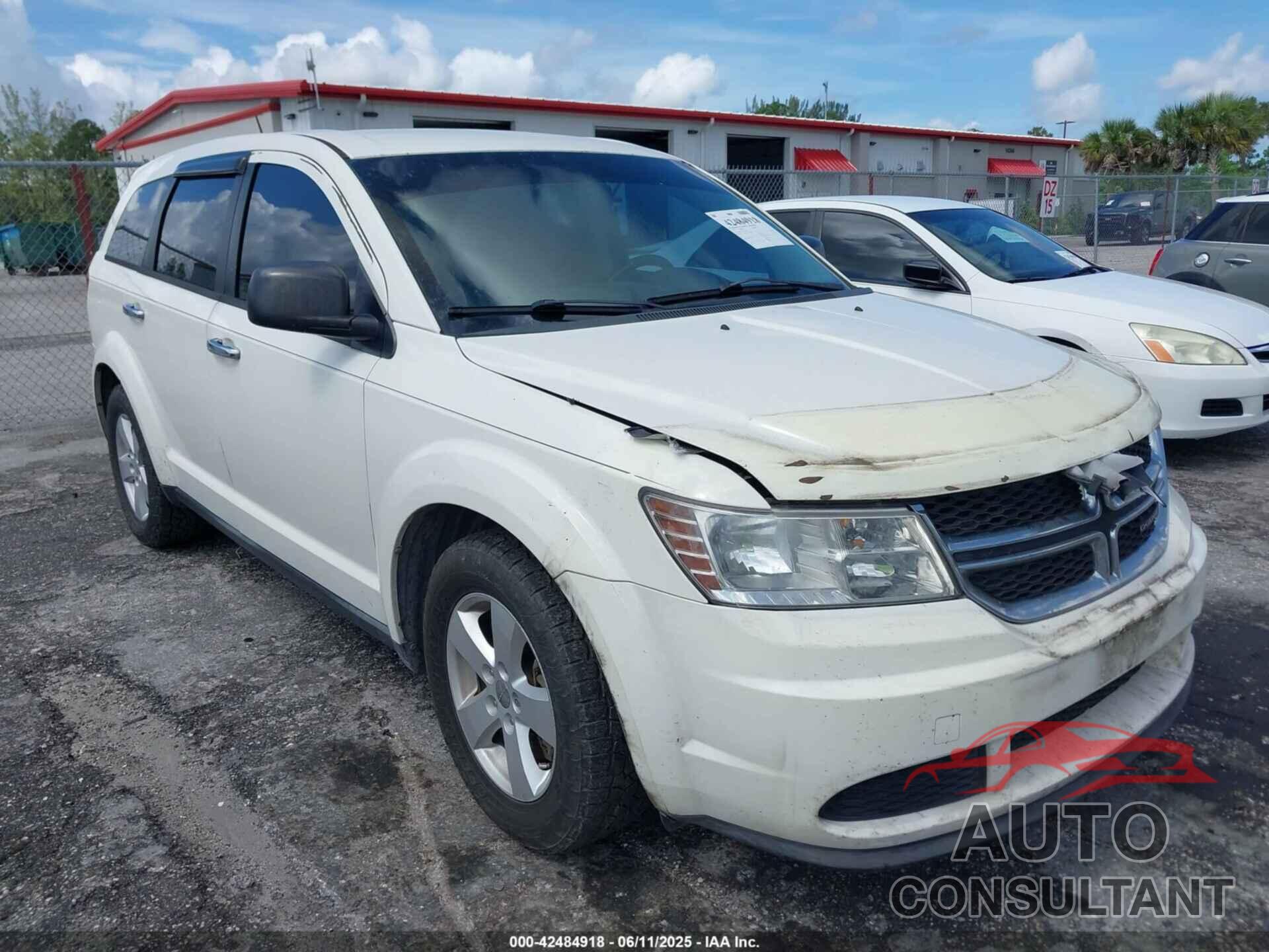 DODGE JOURNEY 2013 - 3C4PDCAB1DT646810