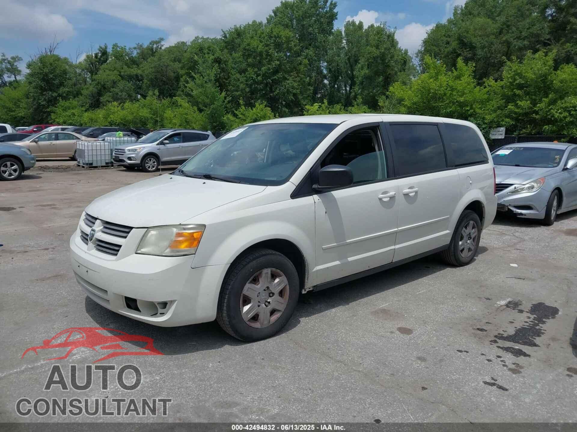 DODGE GRAND CARAVAN 2009 - 2D8HN44E39R687352