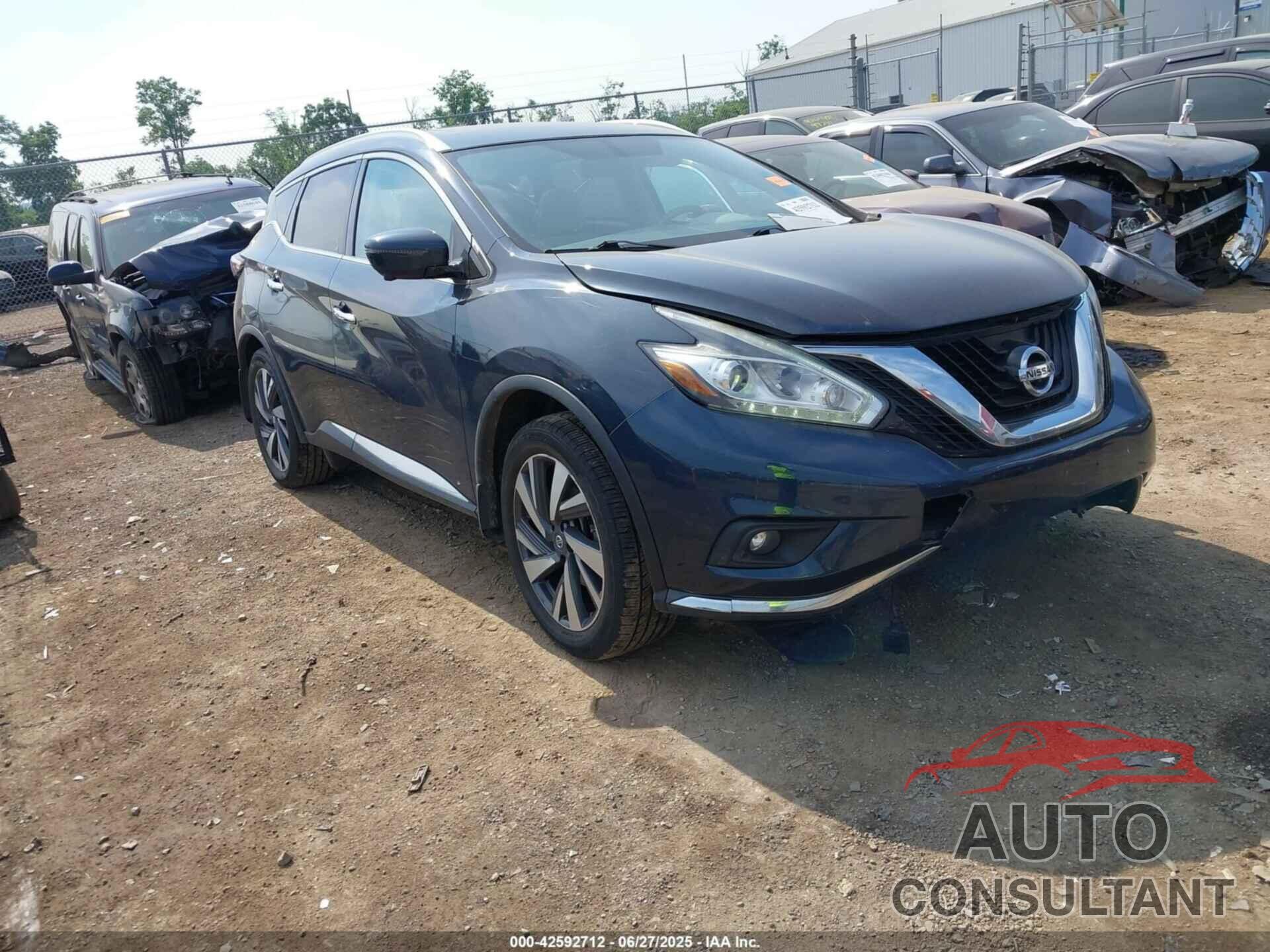 NISSAN MURANO 2018 - 5N1AZ2MH0JN154004