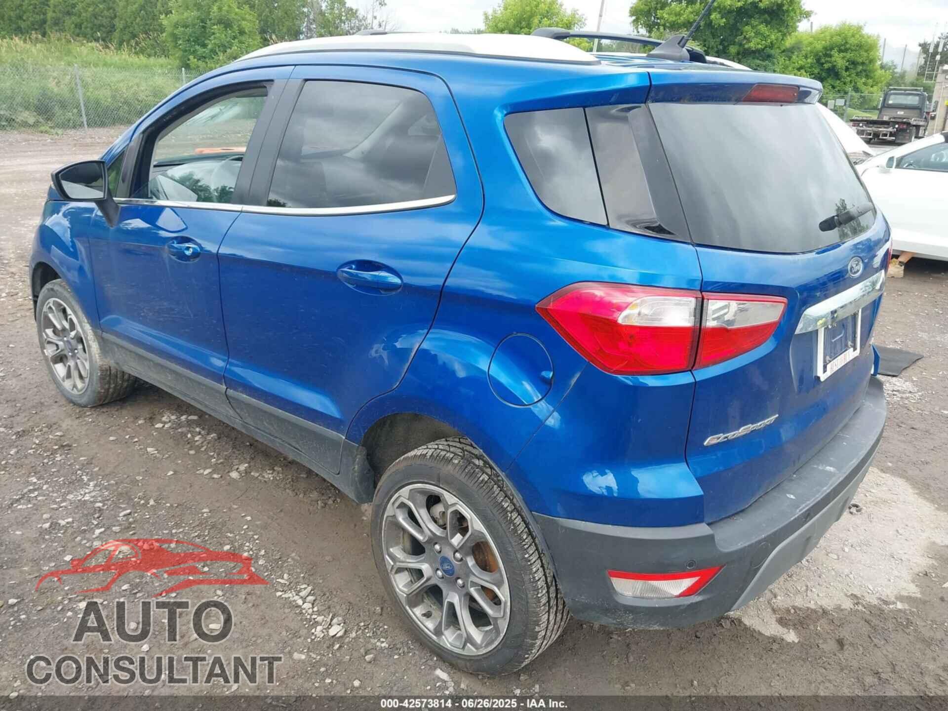 FORD ECOSPORT 2020 - MAJ6S3KL2LC333743