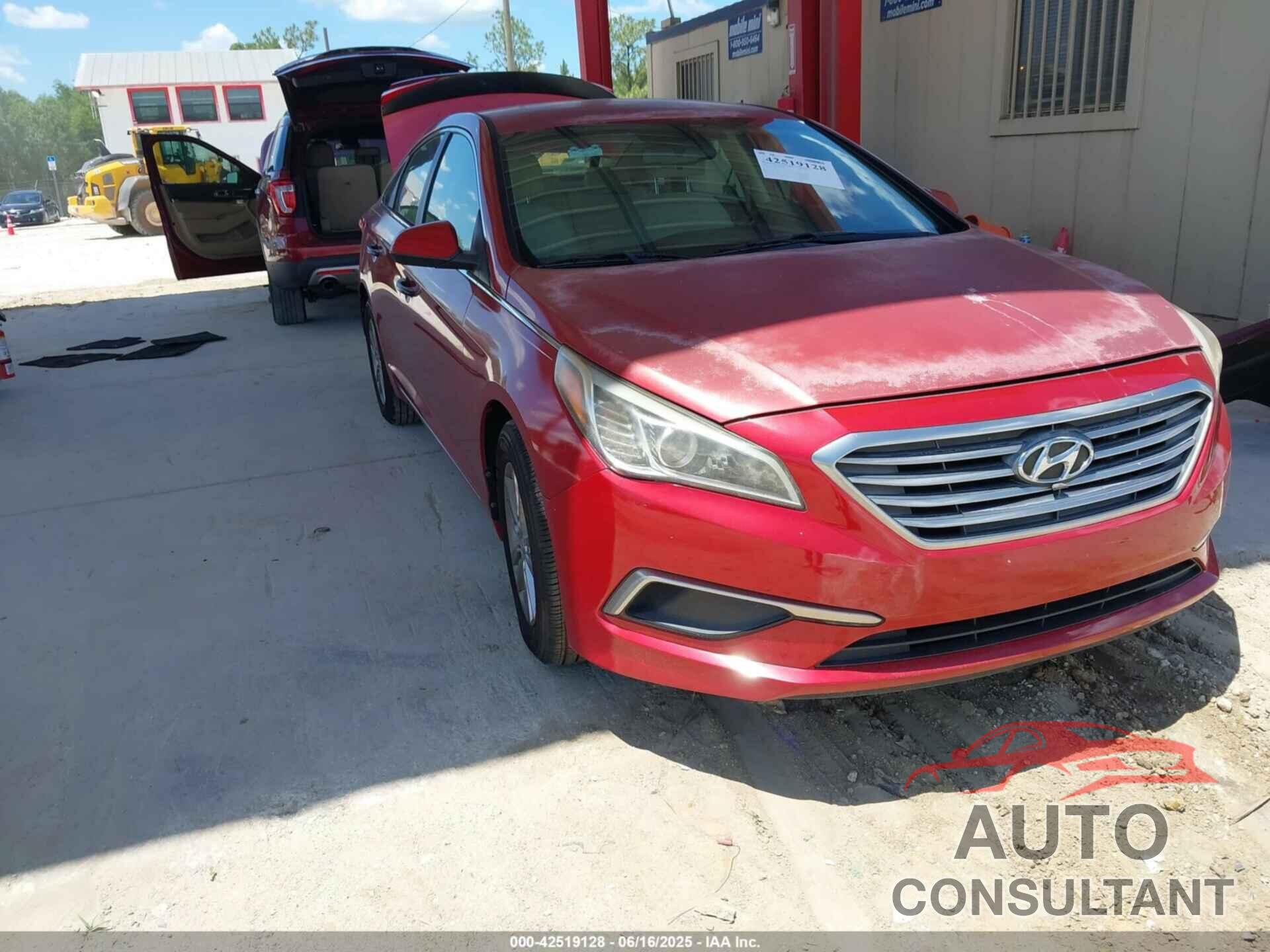 HYUNDAI SONATA 2017 - 5NPE24AF1HH463273