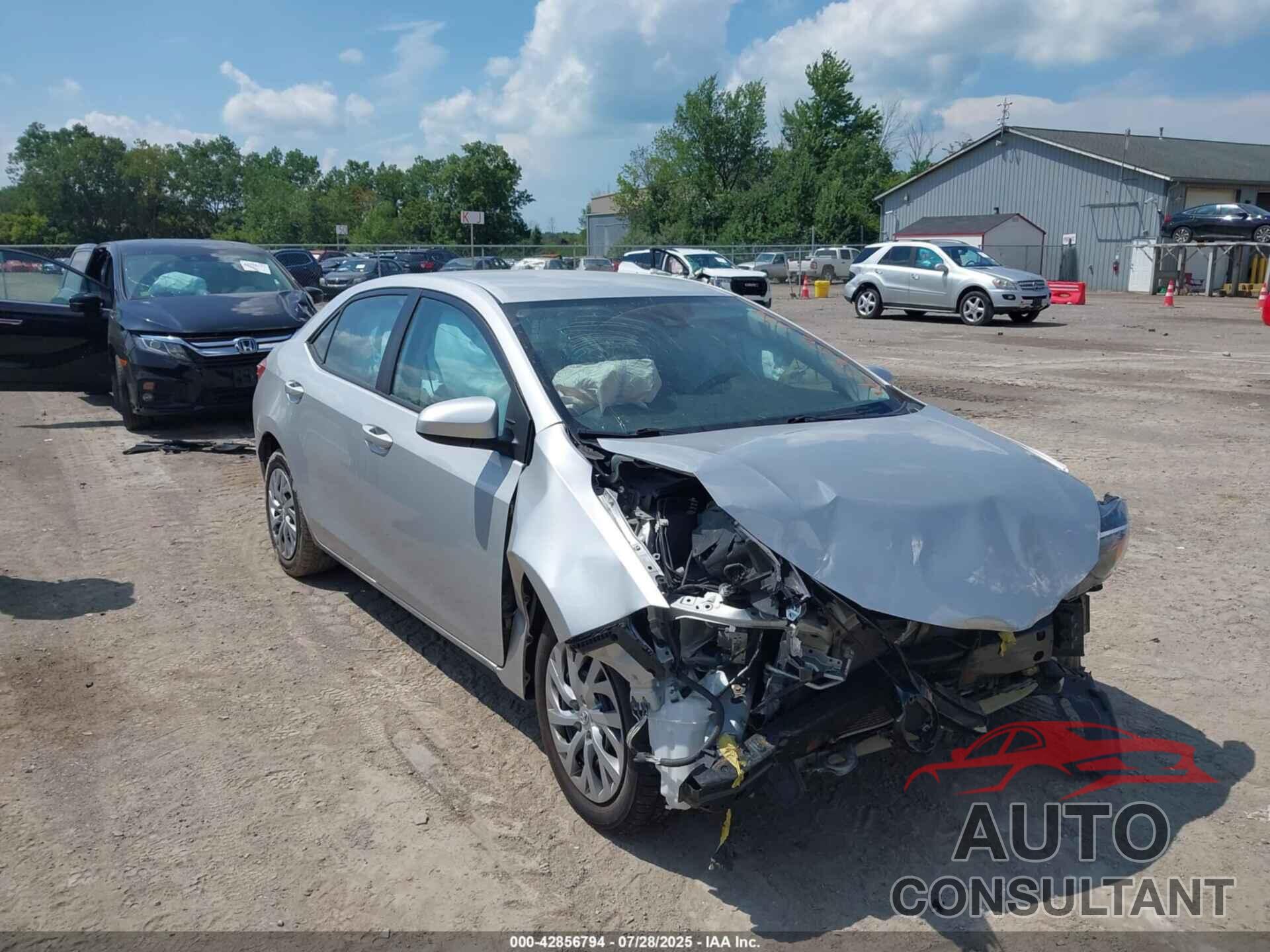 TOYOTA COROLLA 2017 - 2T1BURHE3HC791742