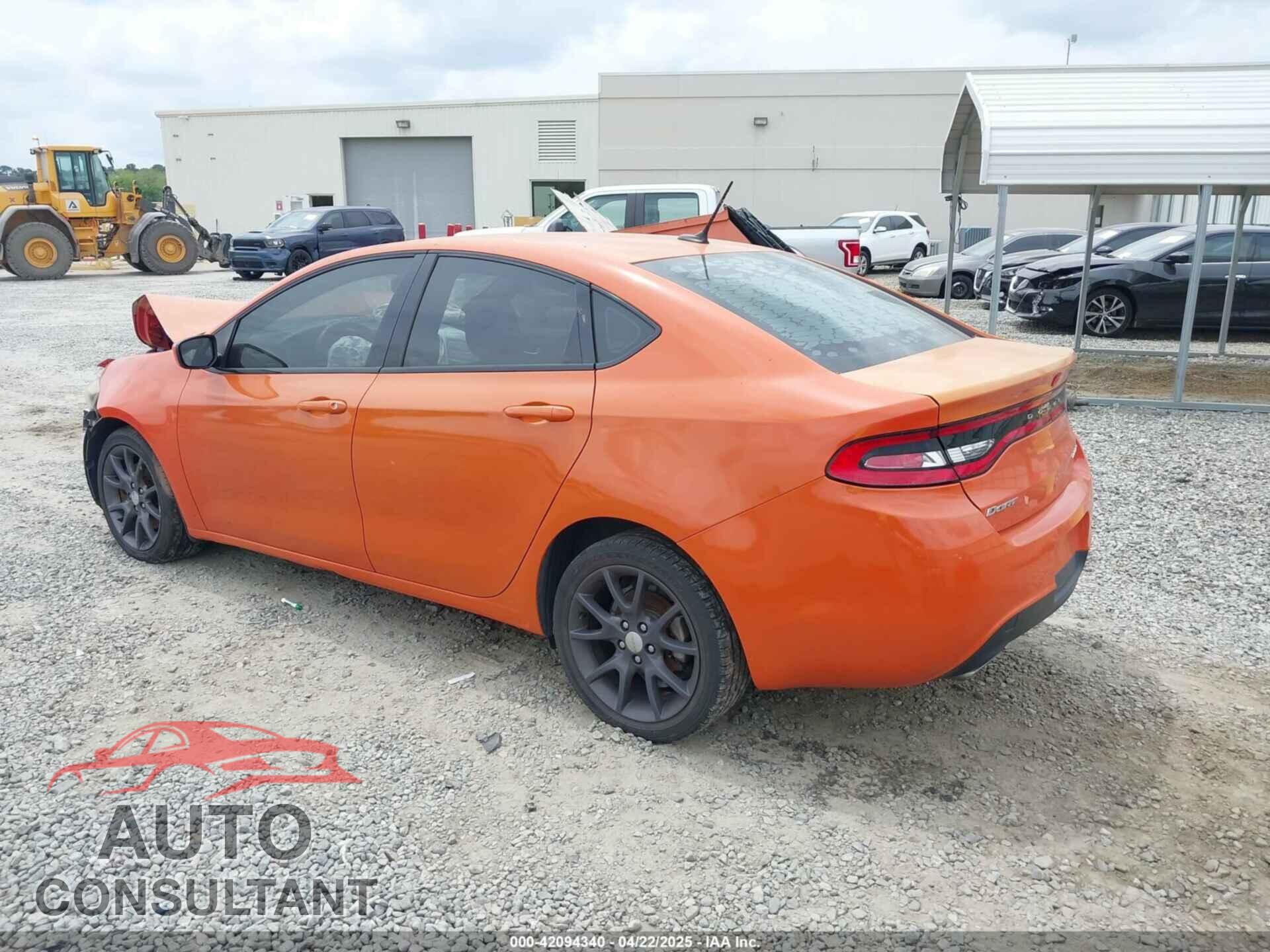 DODGE DART 2015 - 1C3CDFBB2FD403292