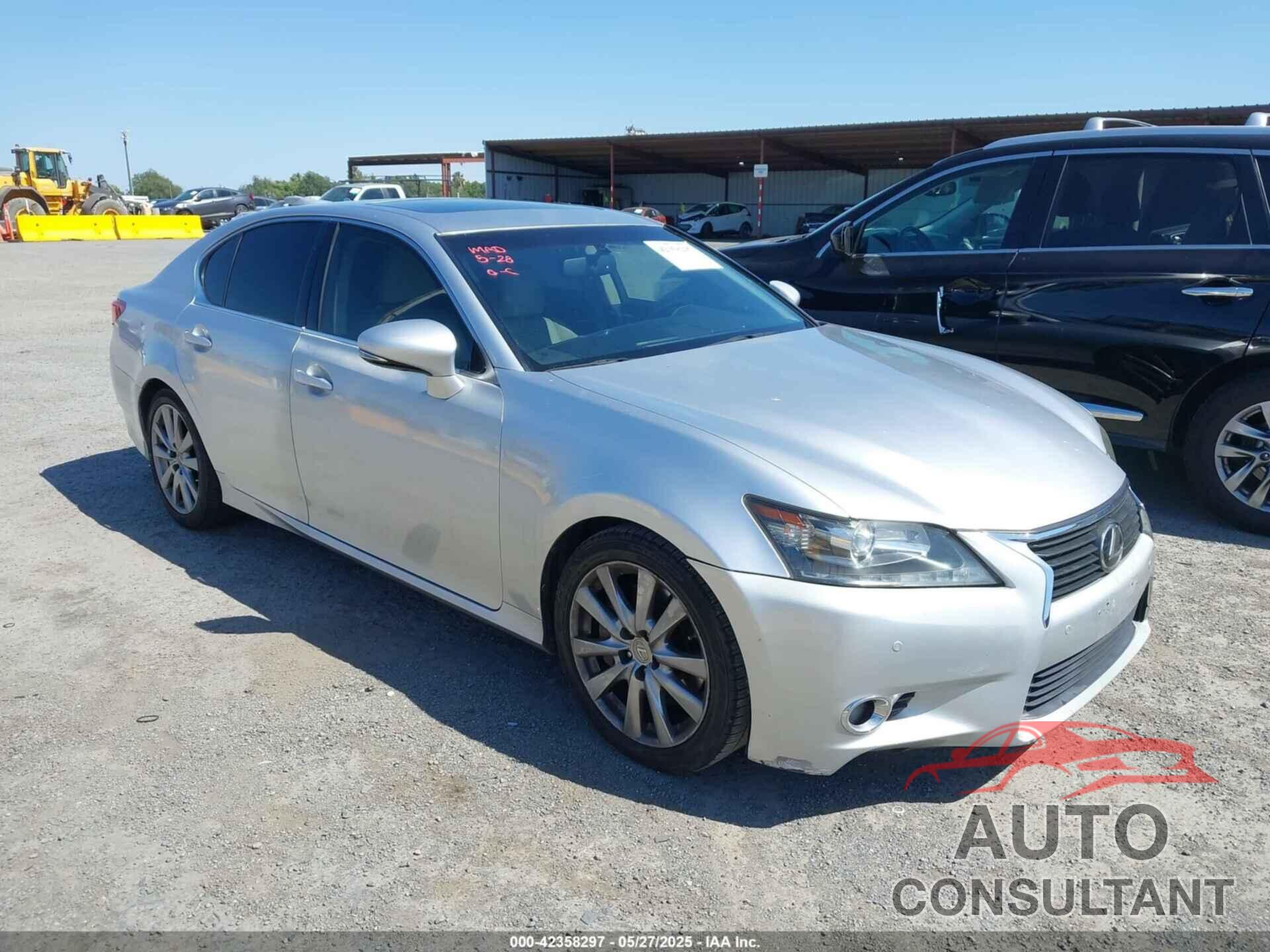 LEXUS GS 350 2013 - JTHBE1BL2D5027960