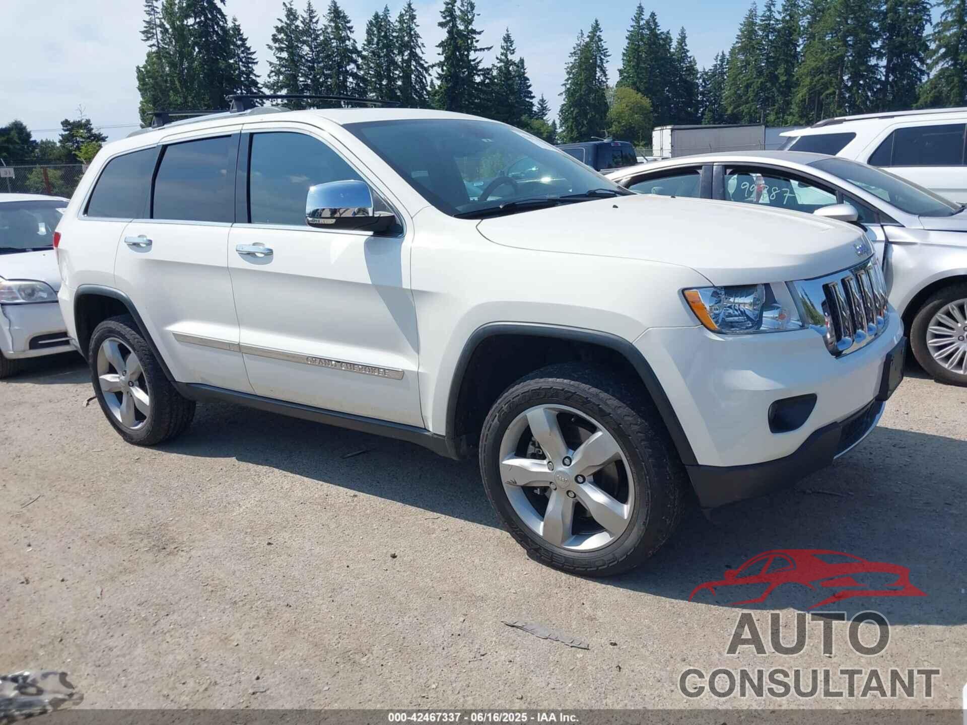 JEEP GRAND CHEROKEE 2012 - 1C4RJFCT7CC136125