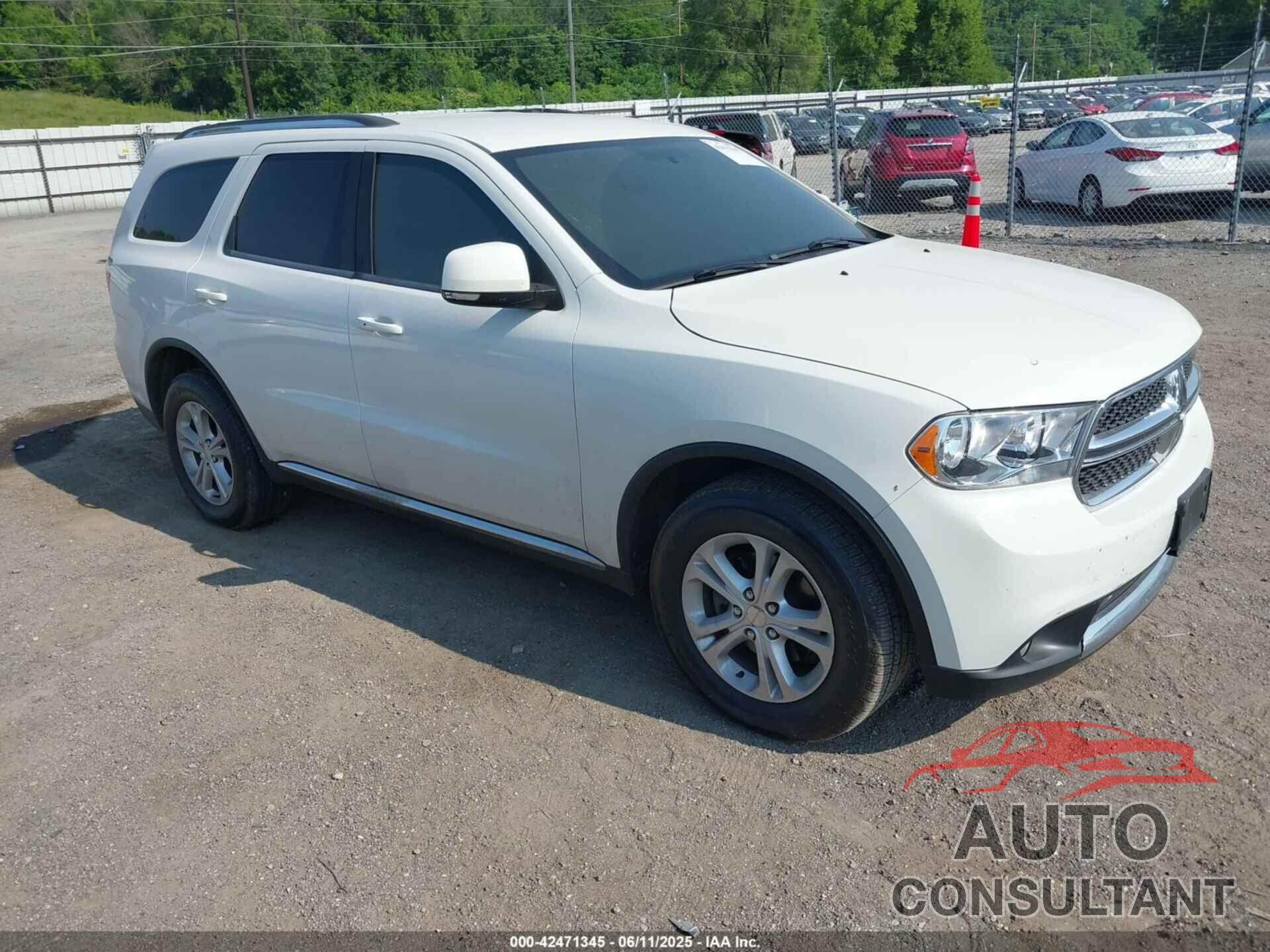 DODGE DURANGO 2012 - 1C4RDJDG2CC110754