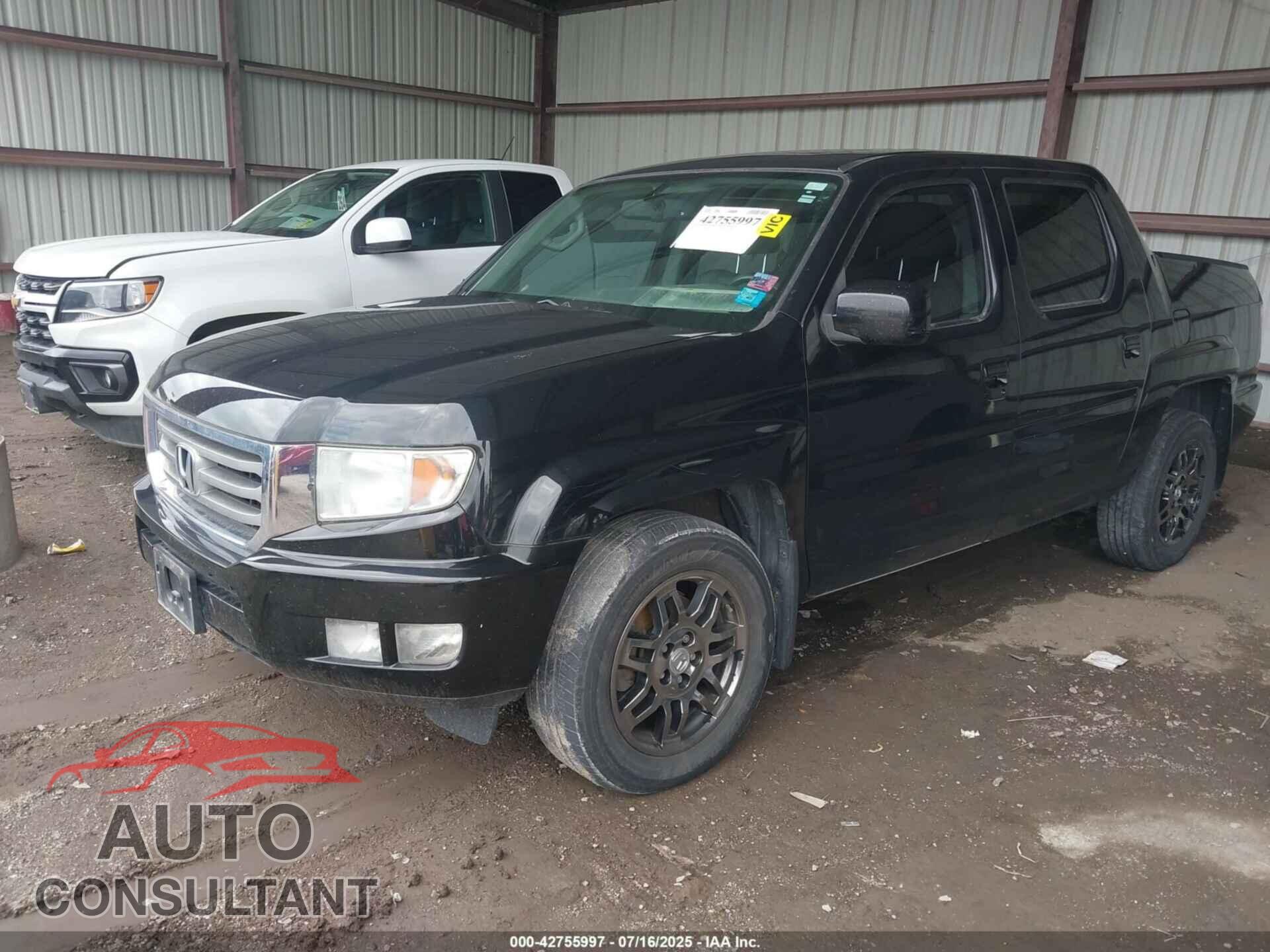 HONDA RIDGELINE 2013 - 5FPYK1F56DB010357