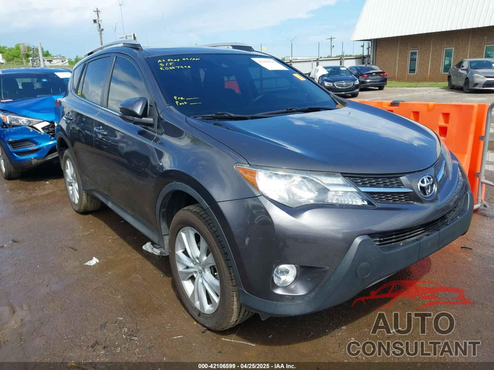 TOYOTA RAV4 2015 - 2T3DFREV8FW351865