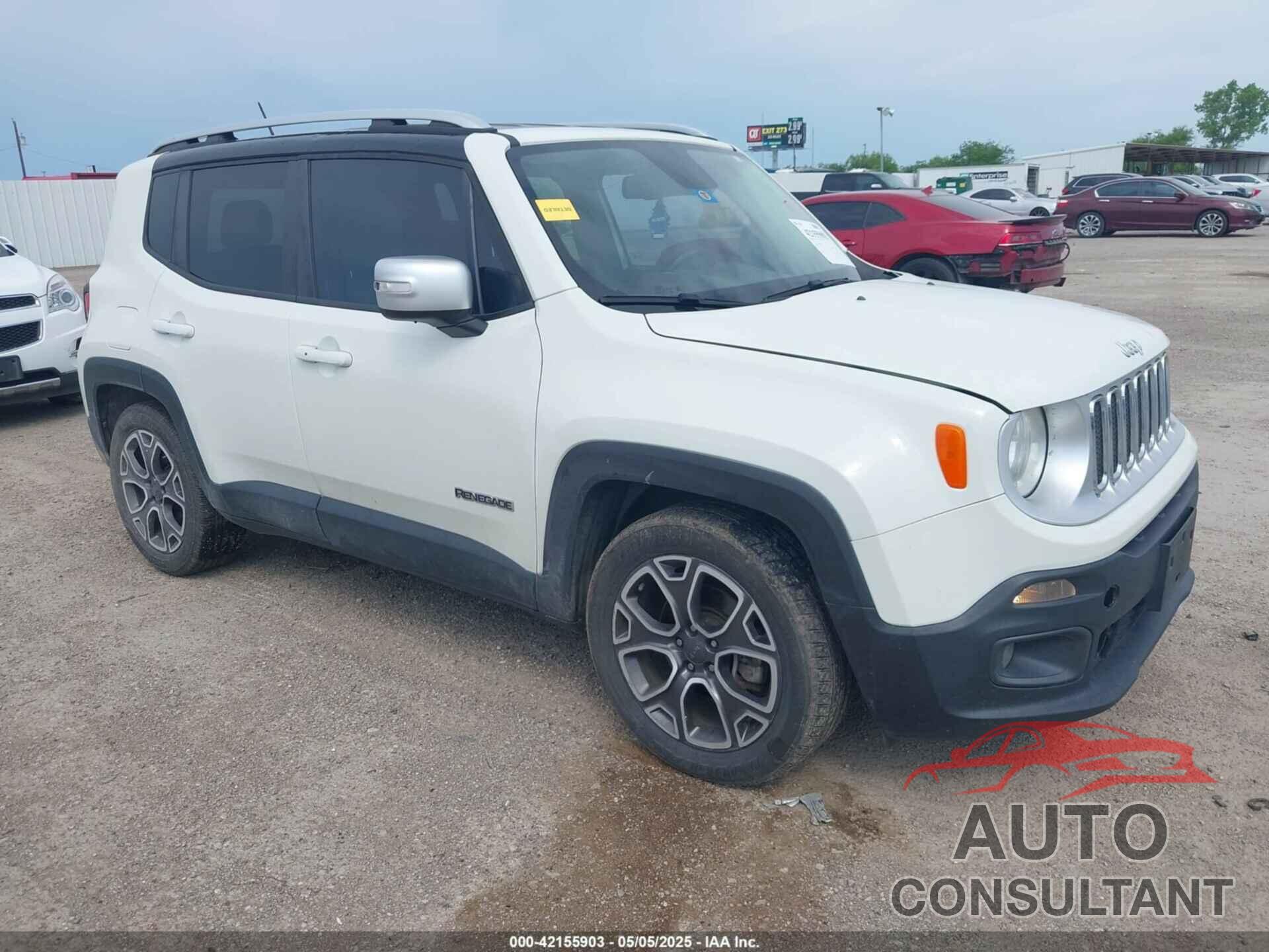 JEEP RENEGADE 2017 - ZACCJADB6HPE93491