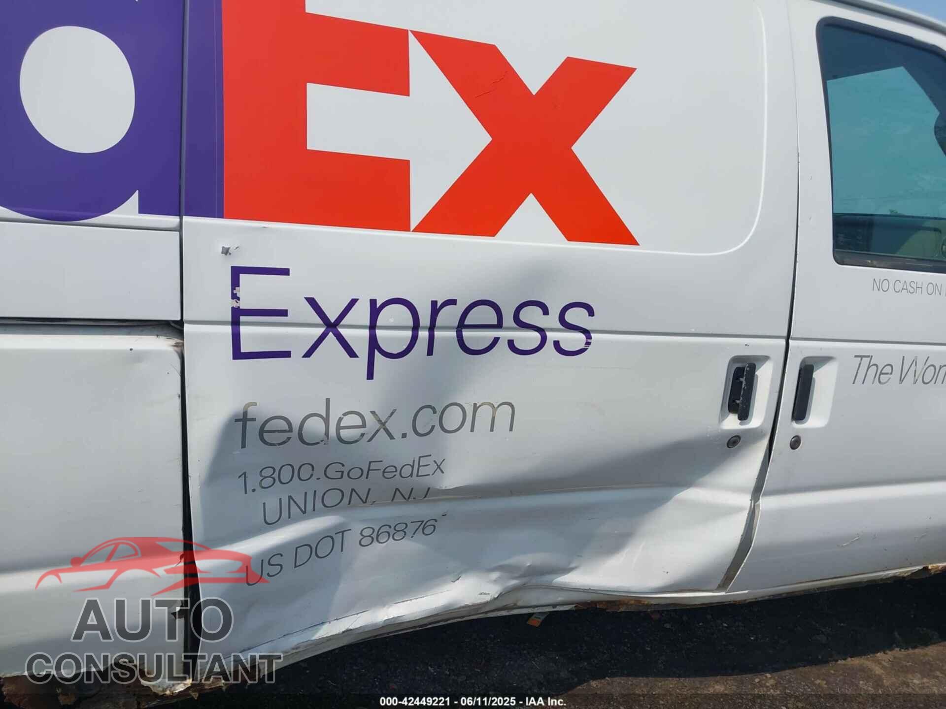 FORD E-150 2010 - 1FTNE1EW8ADA91748