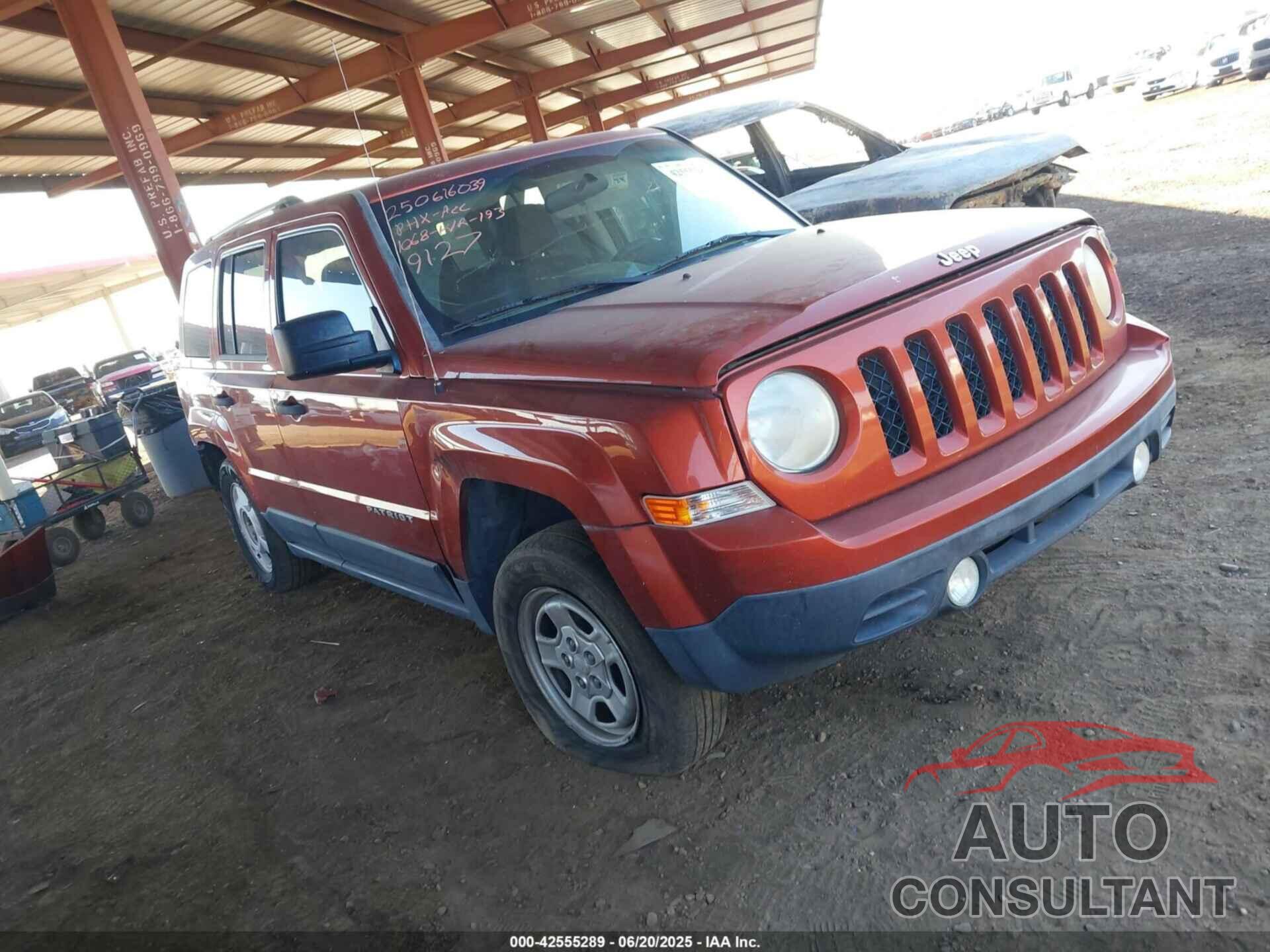 JEEP PATRIOT 2012 - 1C4NJPBA5CD689127