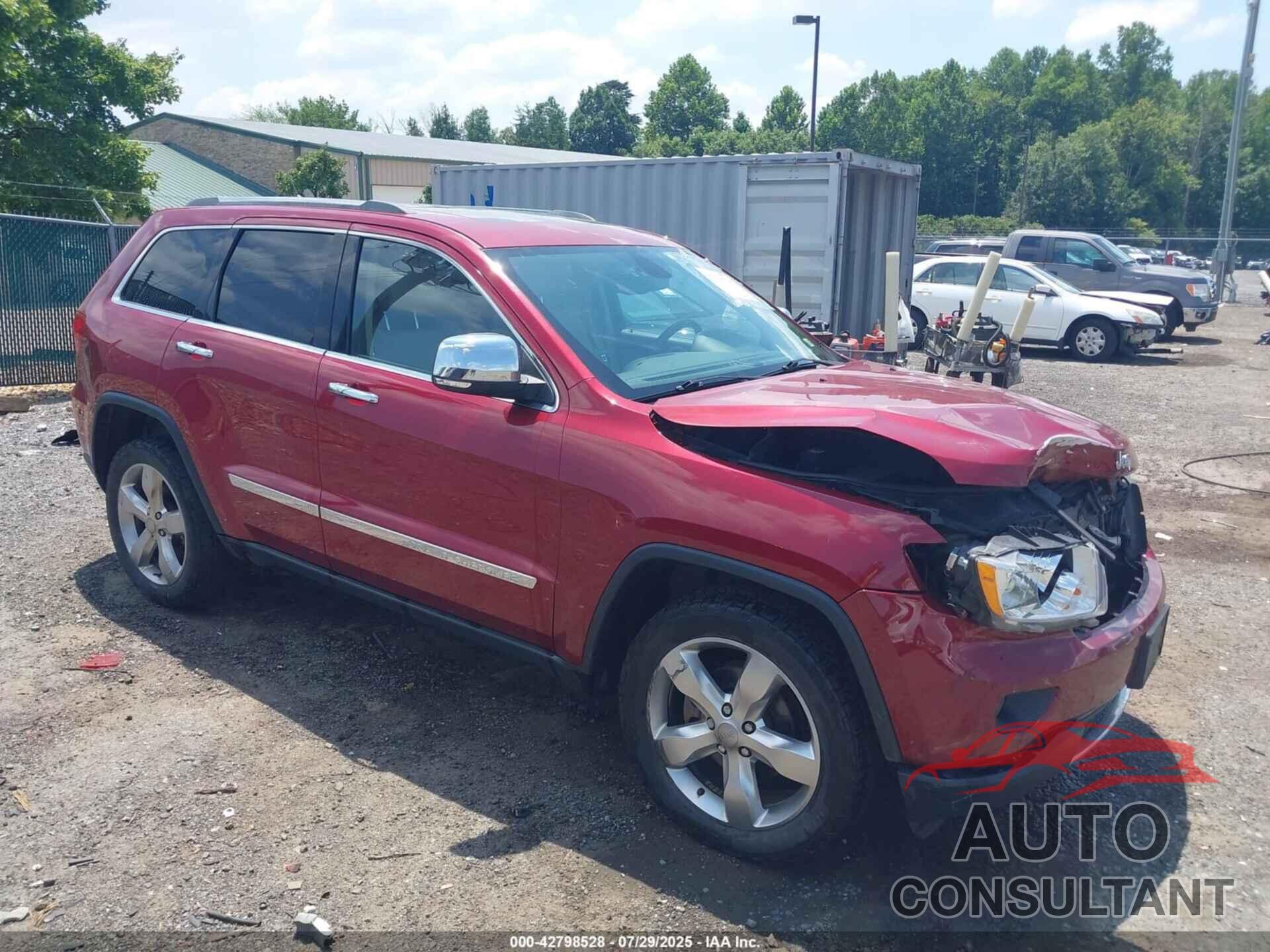 JEEP GRAND CHEROKEE 2012 - 1C4RJFBGXCC248423