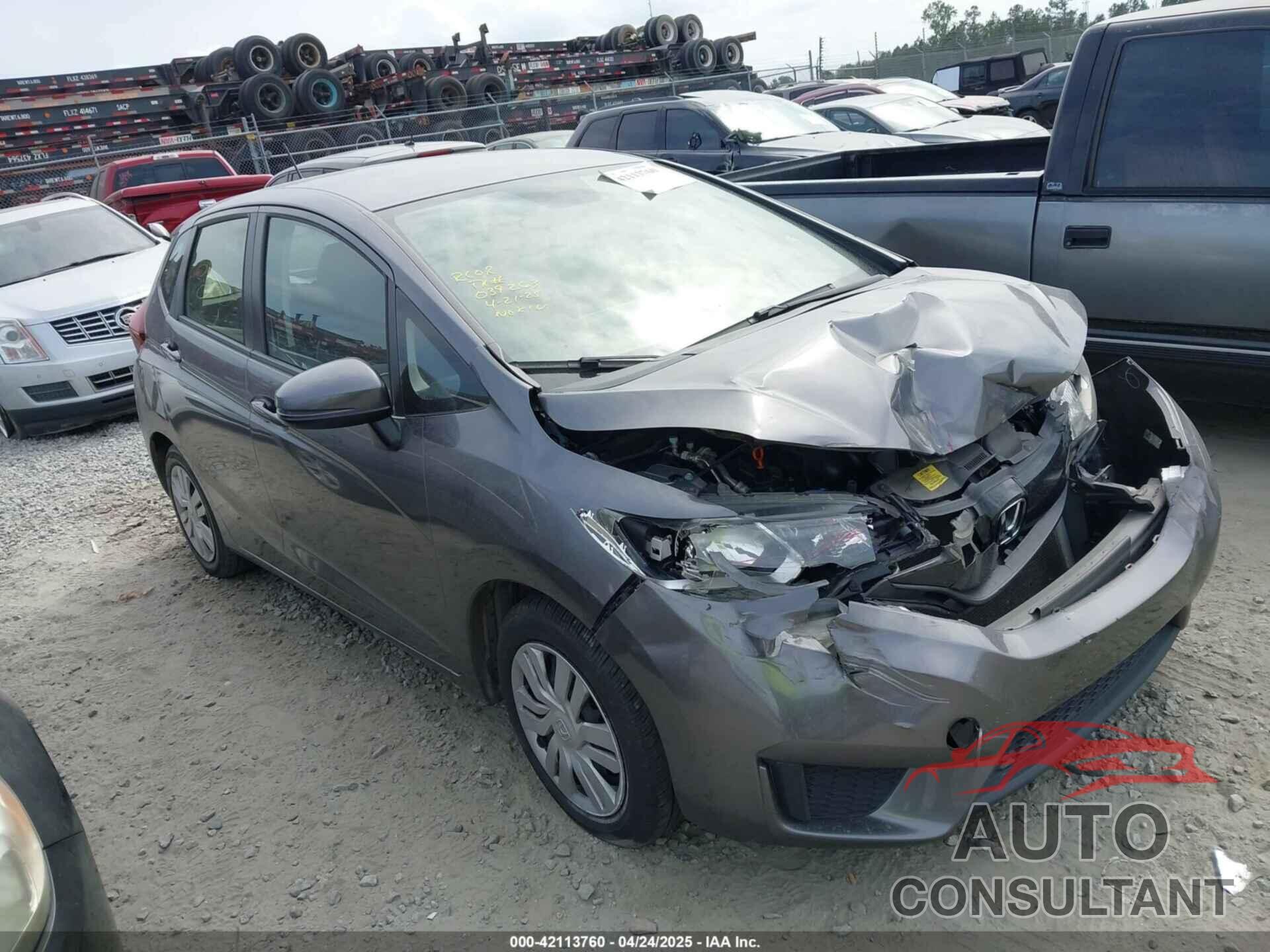 HONDA FIT 2016 - JHMGK5H58GX034743
