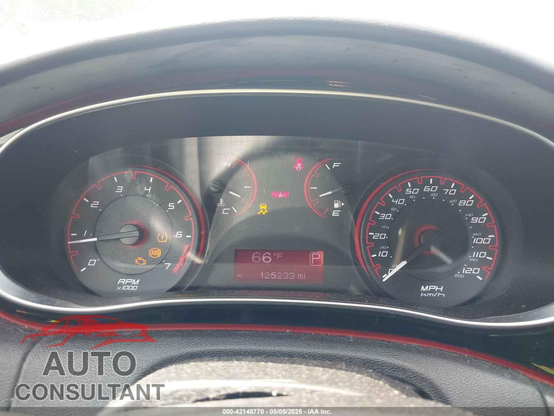 DODGE DART 2015 - 1C3CDFBB2FD420741