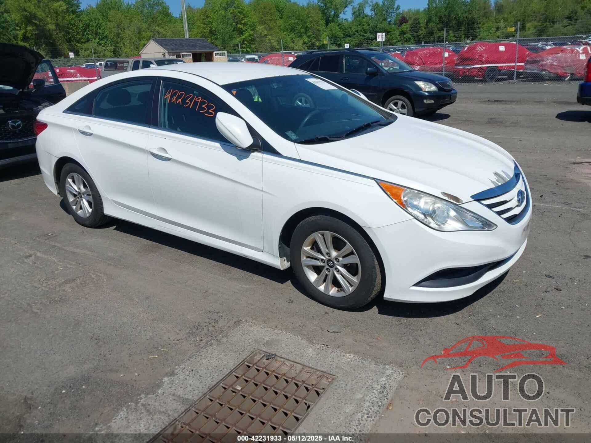 HYUNDAI SONATA 2014 - 5NPEB4AC3EH860078
