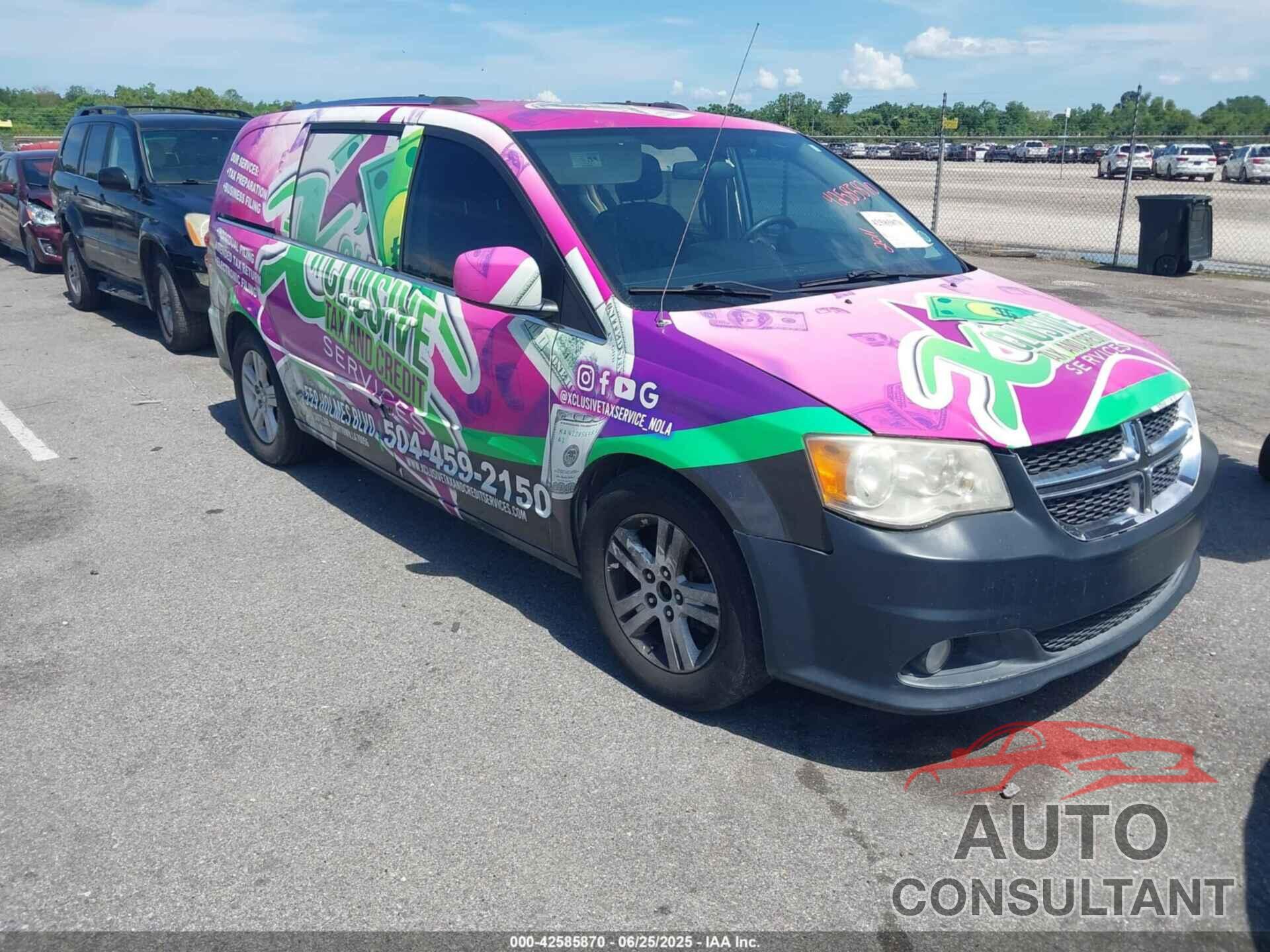 DODGE GRAND CARAVAN 2011 - 2D4RN5DG3BR646657
