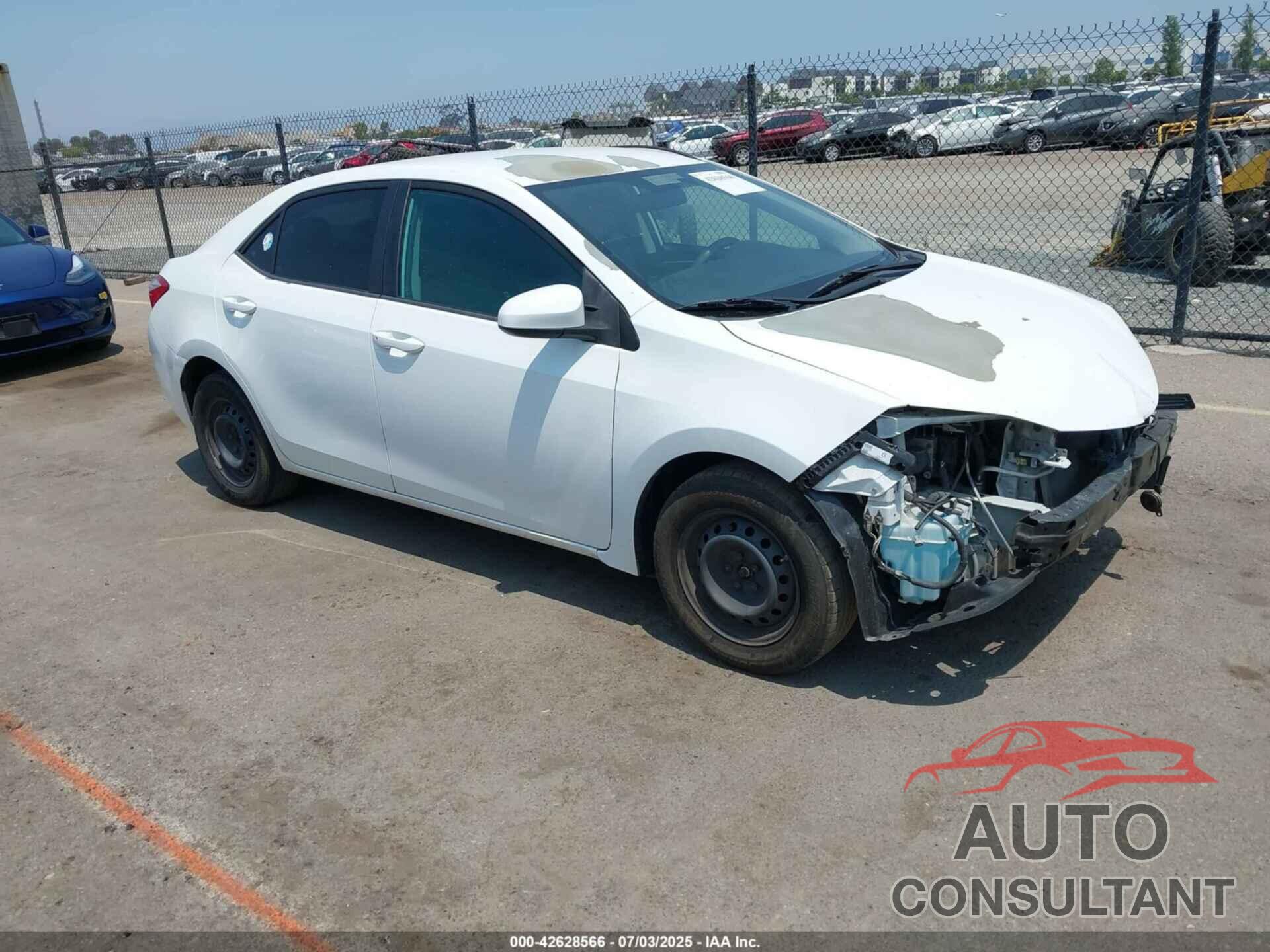 TOYOTA COROLLA 2015 - 5YFBURHE9FP333913