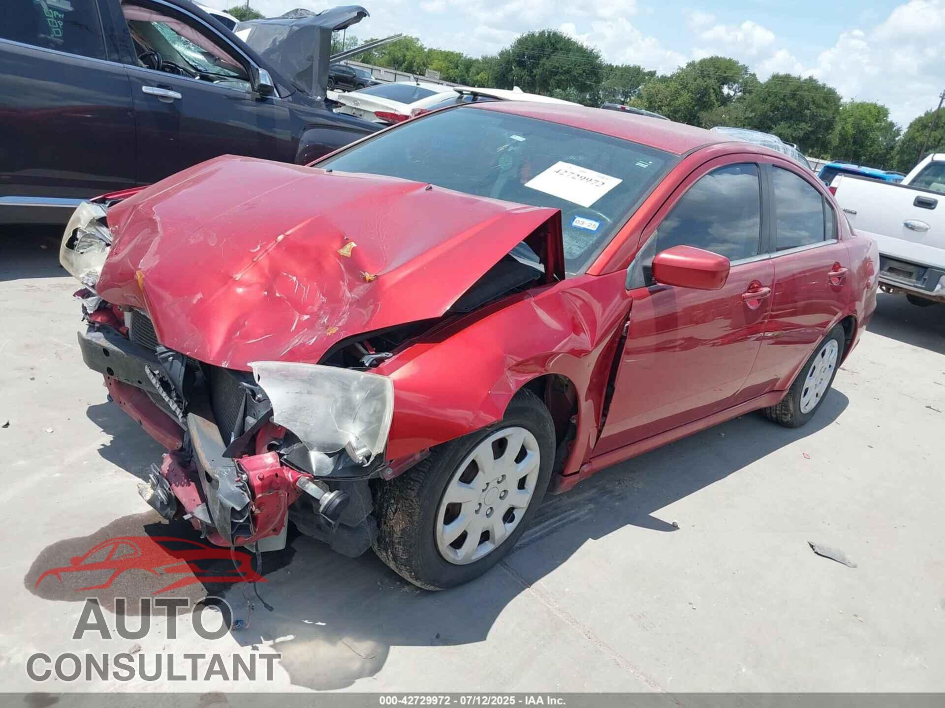 MITSUBISHI GALANT 2012 - 4A32B3FF2CE014583