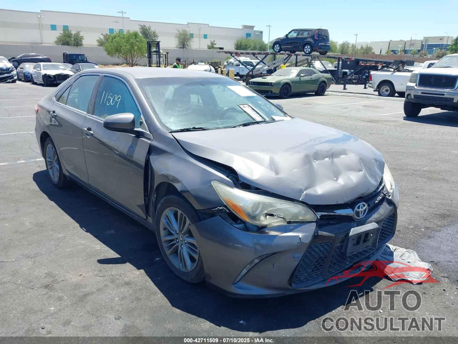 TOYOTA CAMRY 2017 - 4T1BF1FK4HU712355