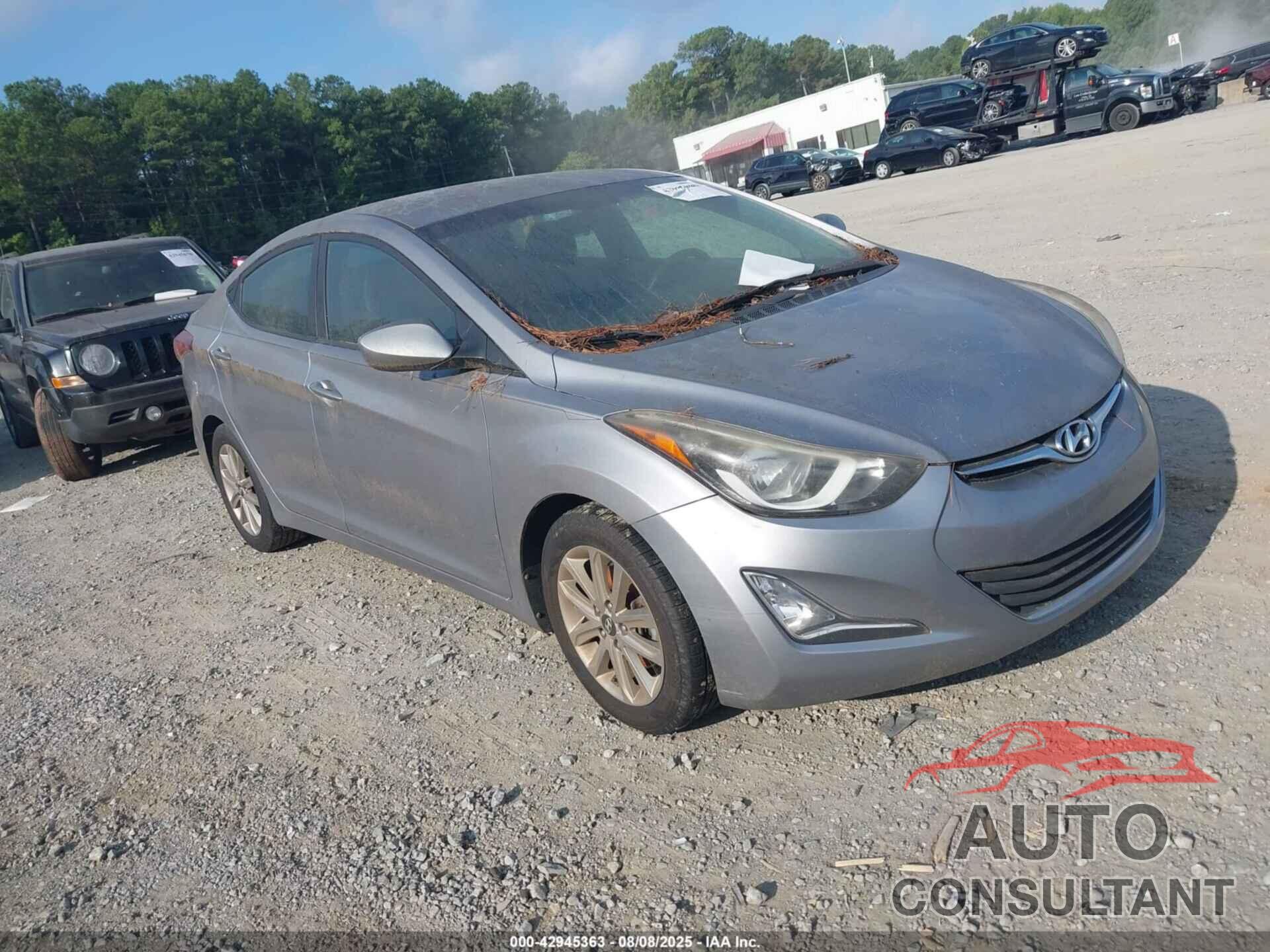 HYUNDAI ELANTRA 2015 - 5NPDH4AE8FH616813