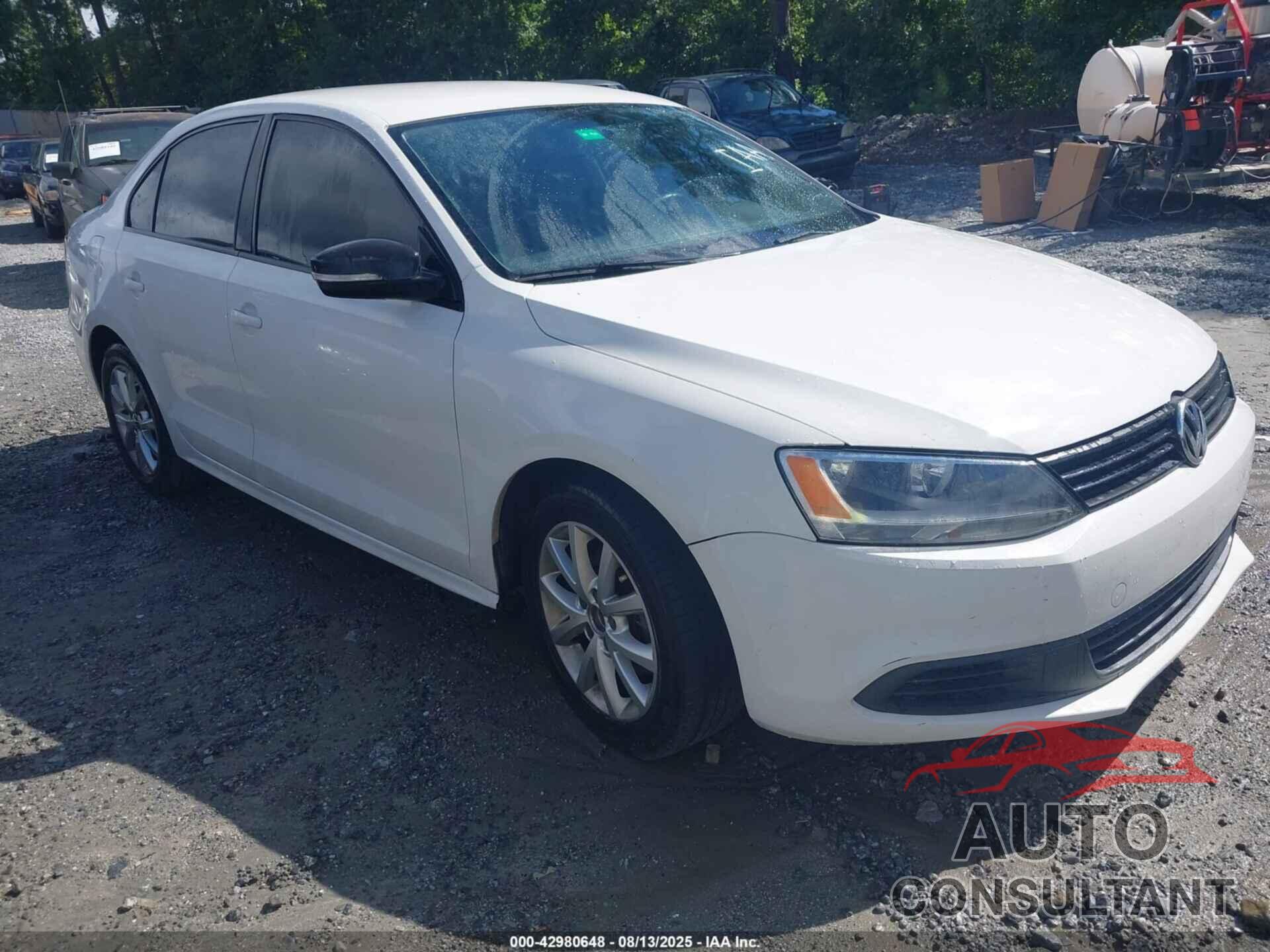 VOLKSWAGEN JETTA 2012 - 3VWDX7AJ5CM337209