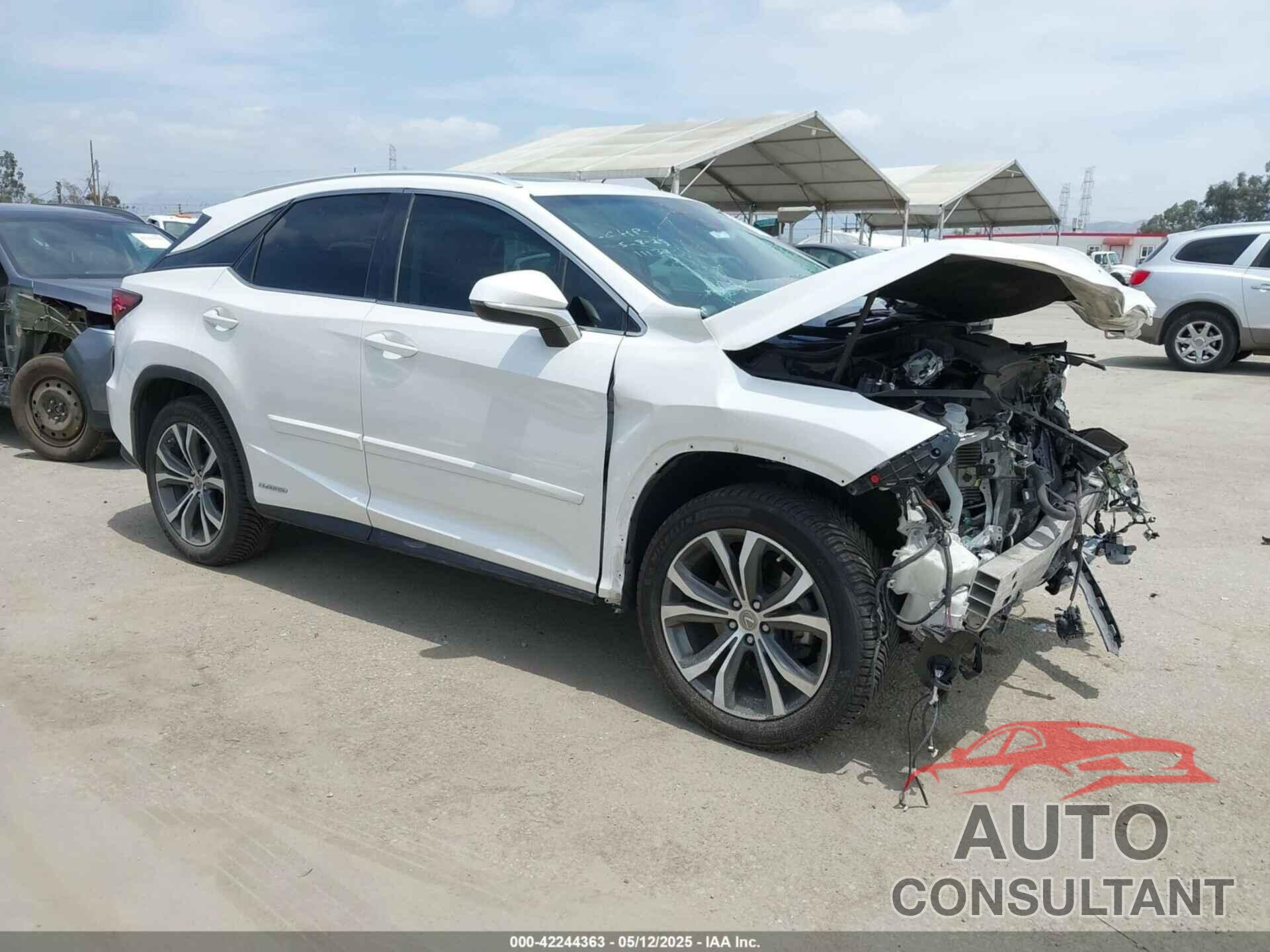 LEXUS RX 450H 2017 - 2T2BGMCA9HC009969