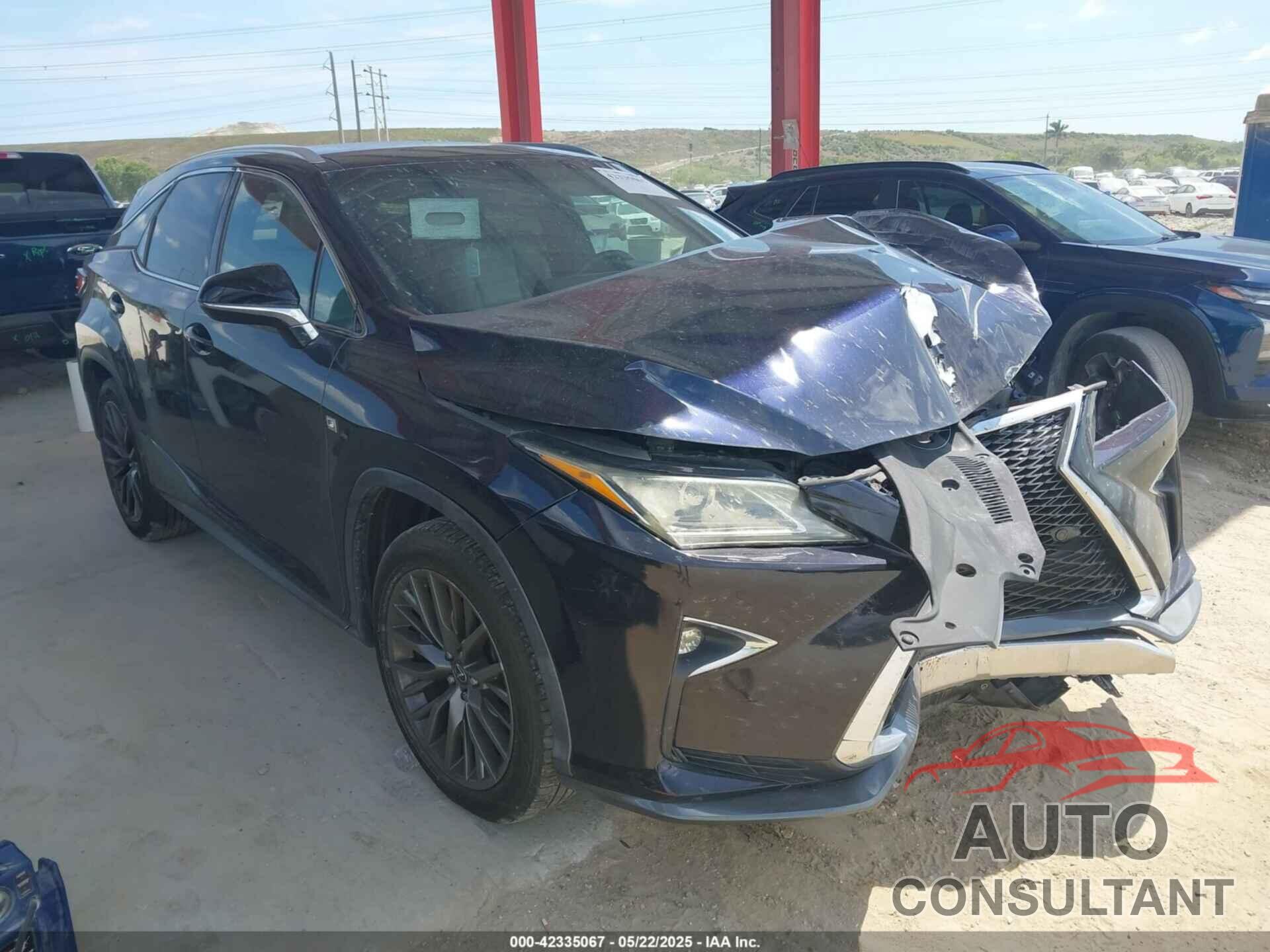 LEXUS RX 350 2016 - 2T2BZMCA5GC008794