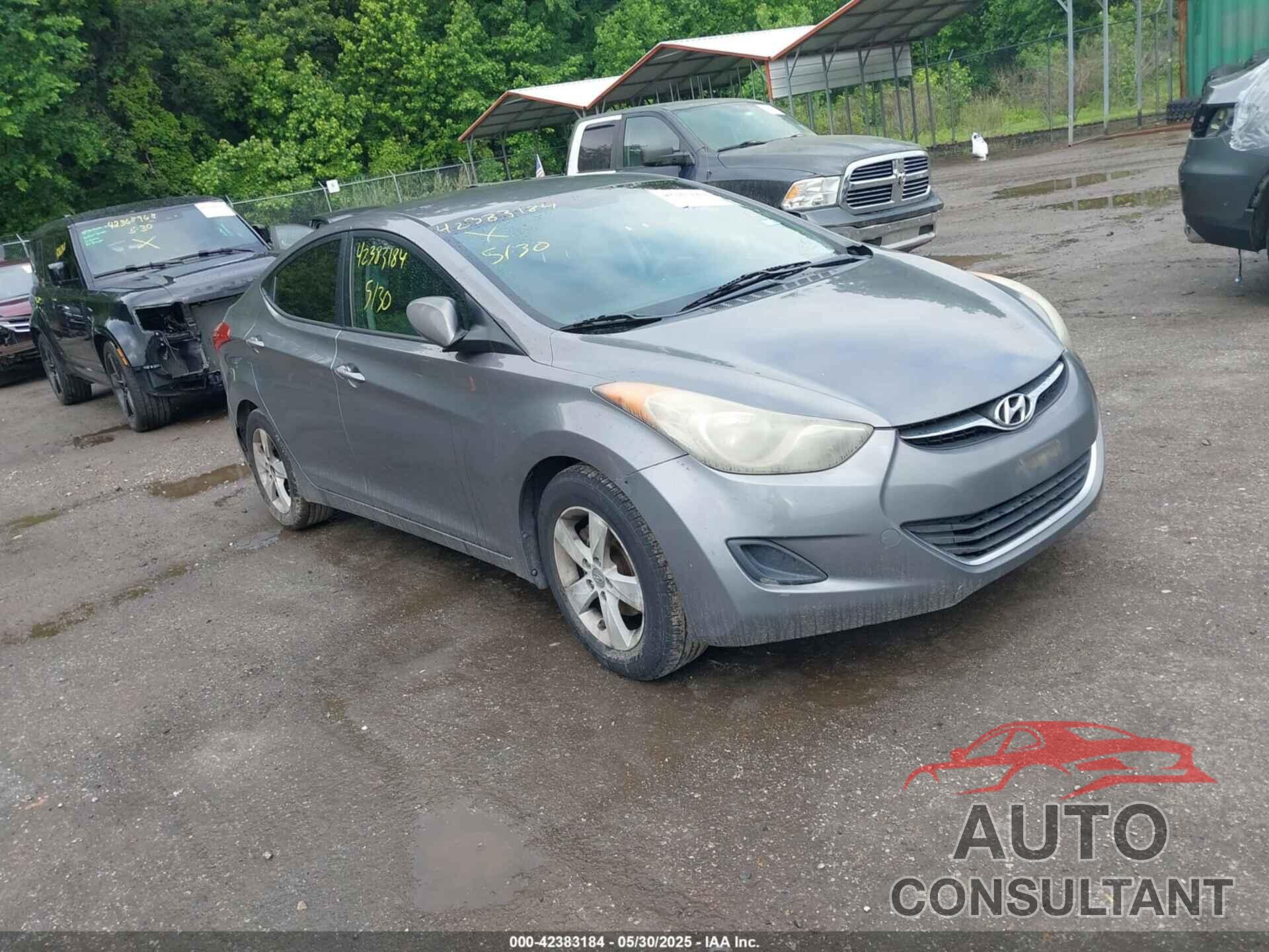 HYUNDAI ELANTRA 2011 - 5NPDH4AE4BH057254