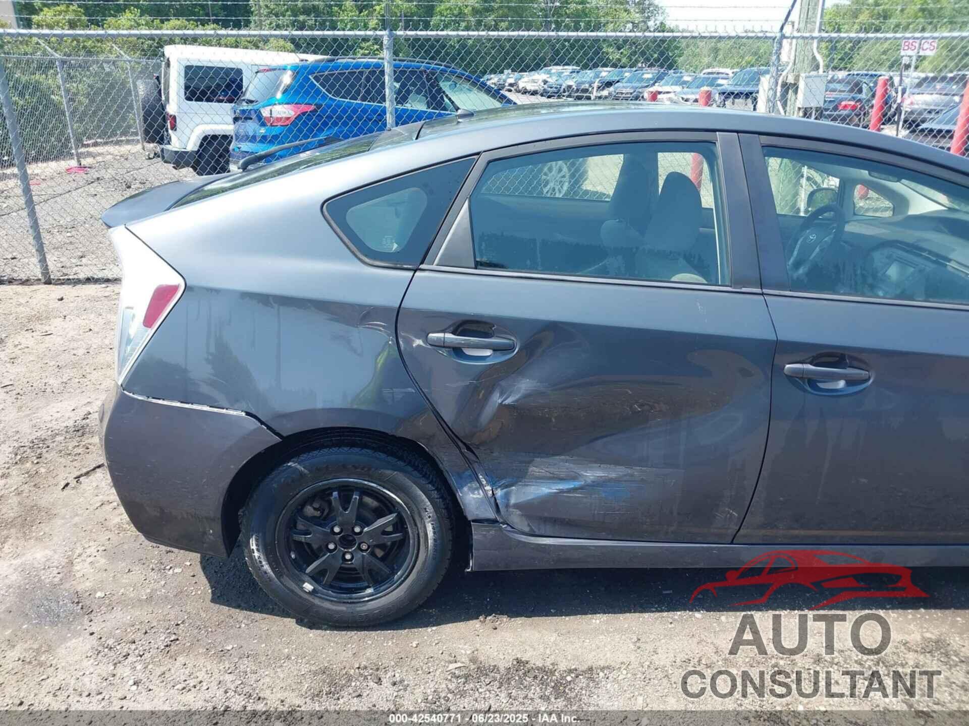 TOYOTA PRIUS 2014 - JTDKN3DU5E0363524