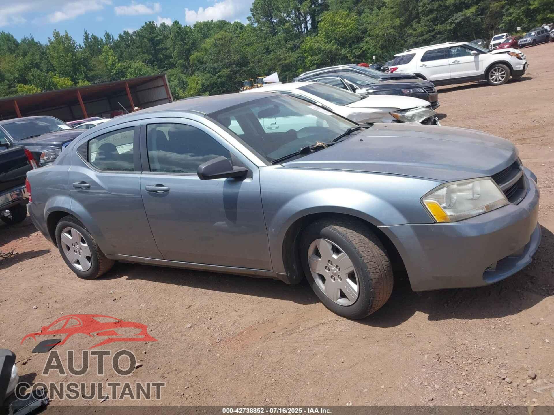 DODGE AVENGER 2010 - 1B3CC4FBXAN200796