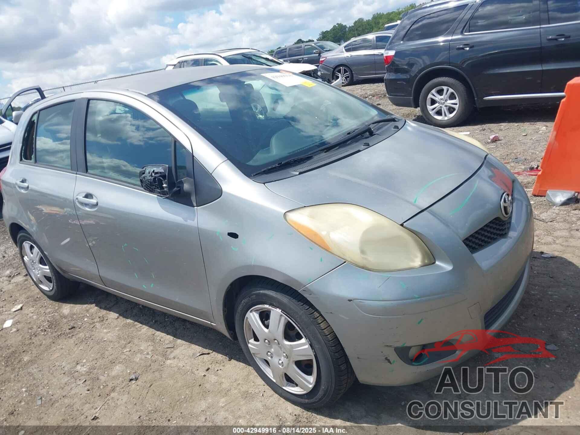 TOYOTA YARIS 2009 - JTDKT903095258629