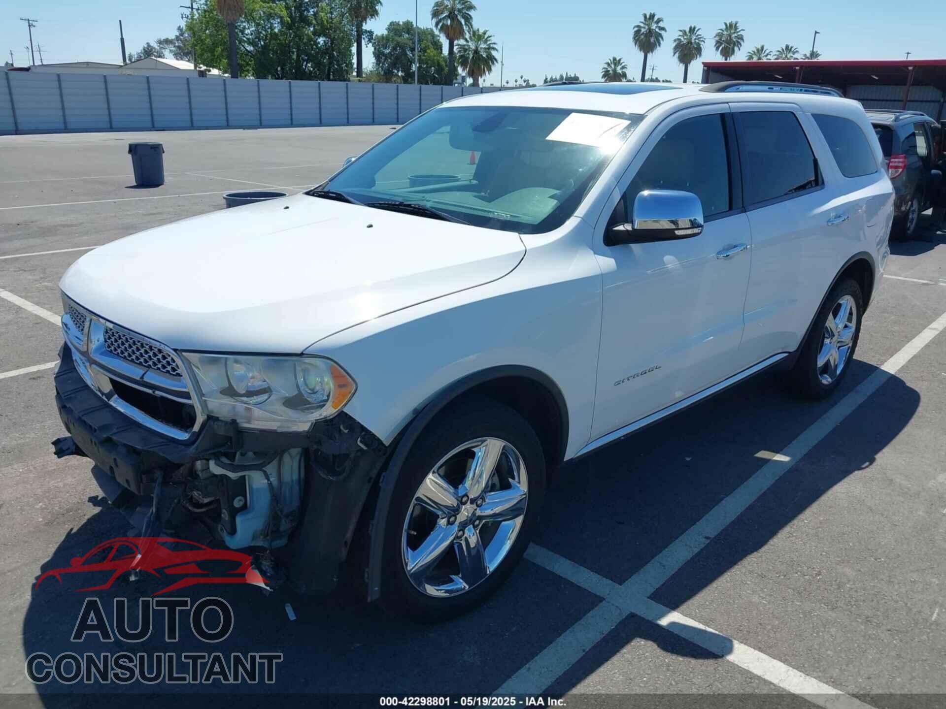 DODGE DURANGO 2013 - 1C4RDHEG9DC674734
