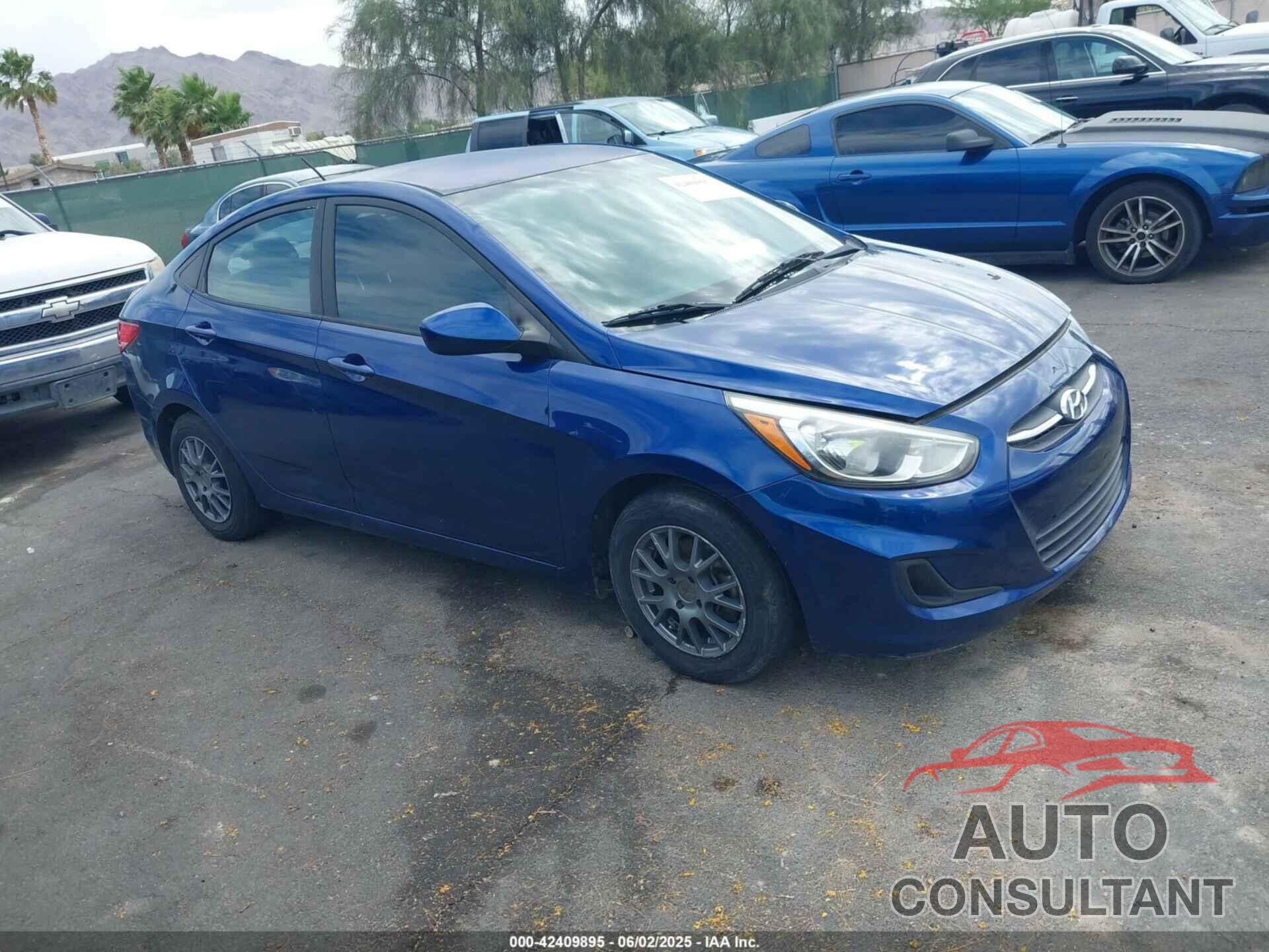HYUNDAI ACCENT 2015 - KMHCT4AE7FU887101