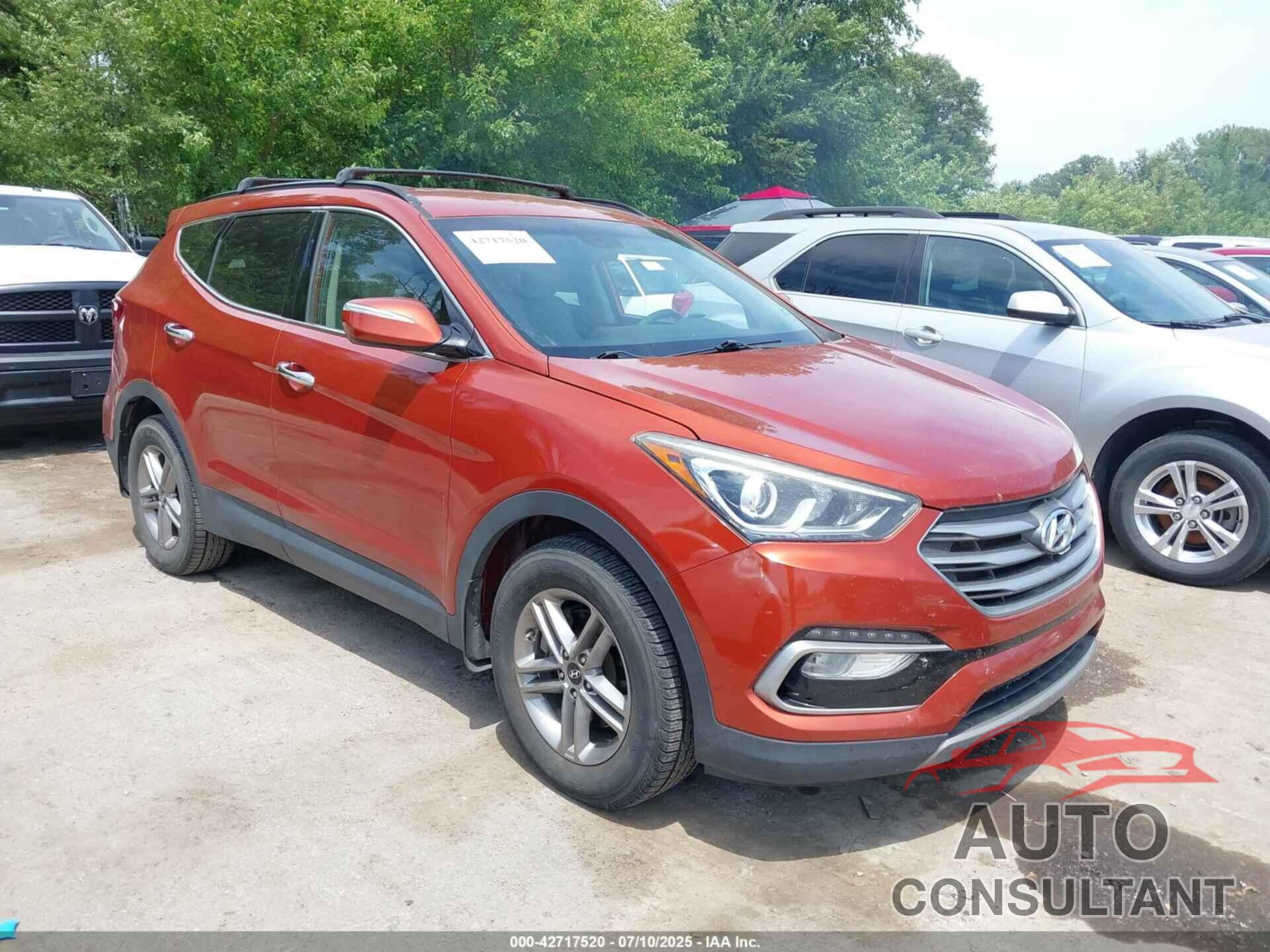 HYUNDAI SANTA FE SPORT 2018 - 5XYZUDLB7JG504105
