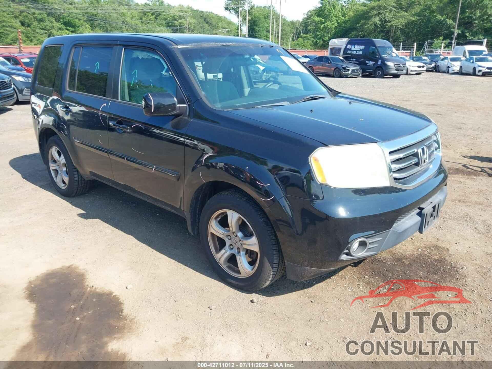 HONDA PILOT 2014 - 5FNYF4H42EB047149