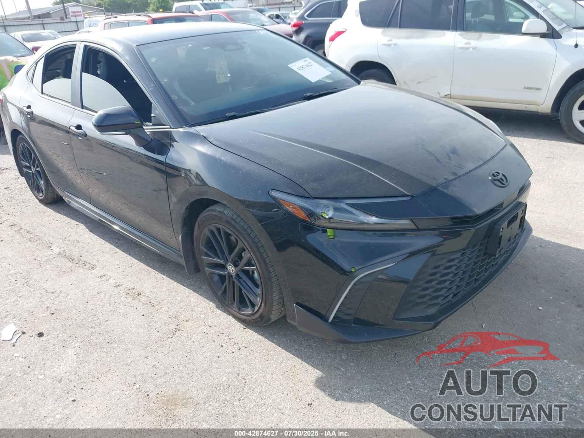 TOYOTA CAMRY 2025 - 4T1DAACK6SU596532