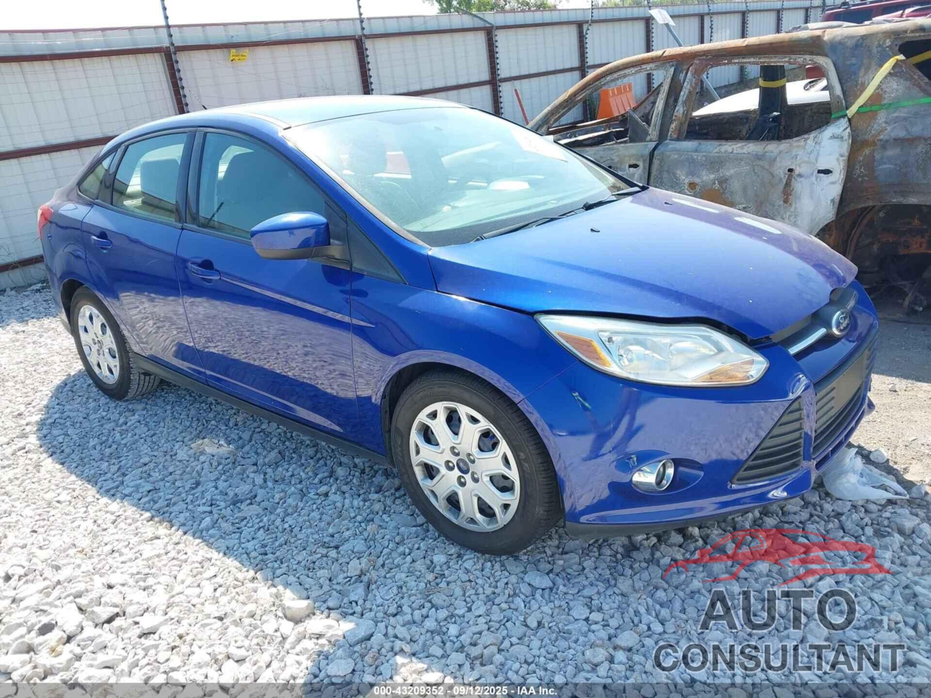 FORD FOCUS 2012 - 1FAHP3F29CL391876