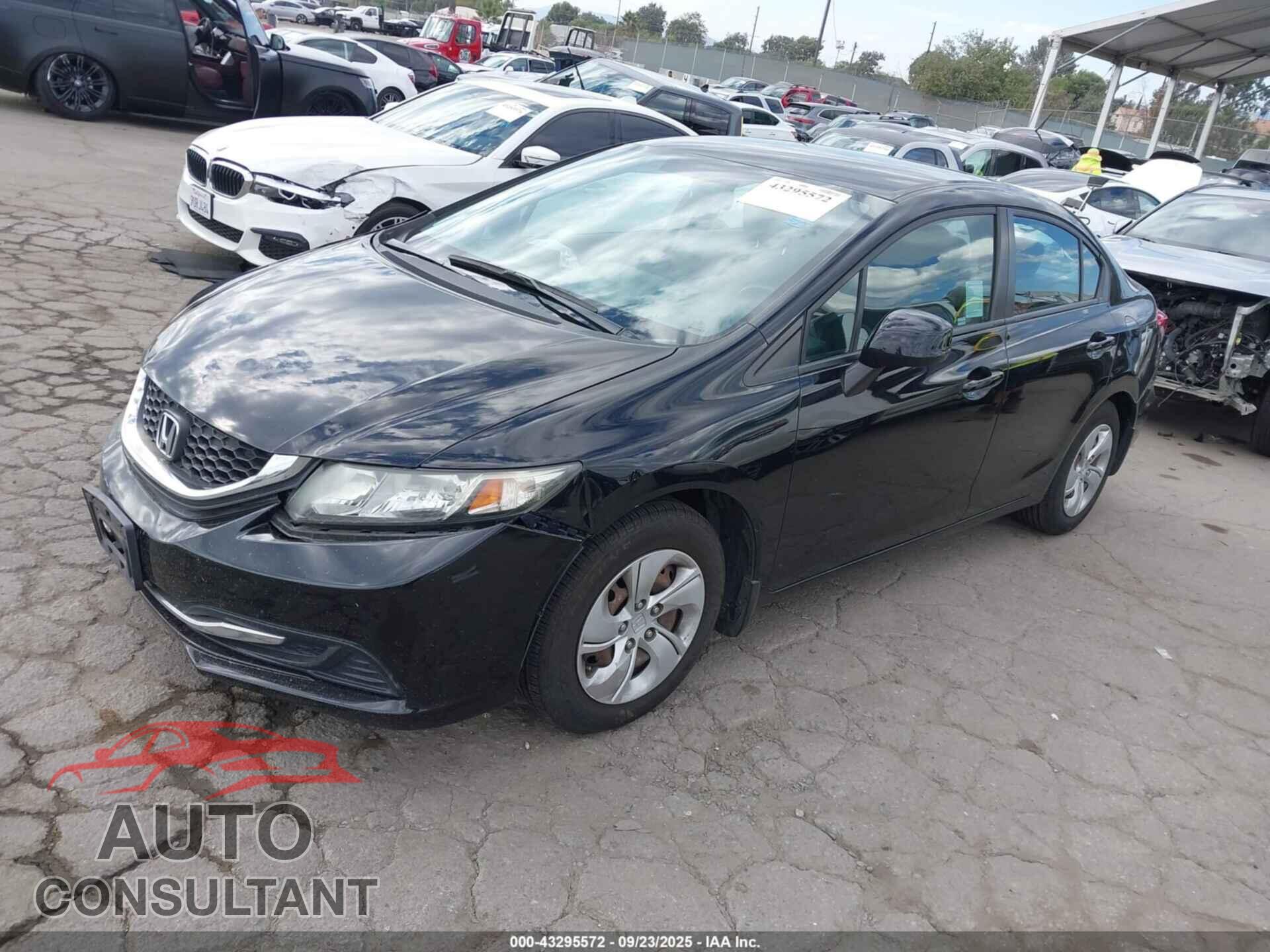 HONDA CIVIC 2013 - 19XFB2F59DE291730