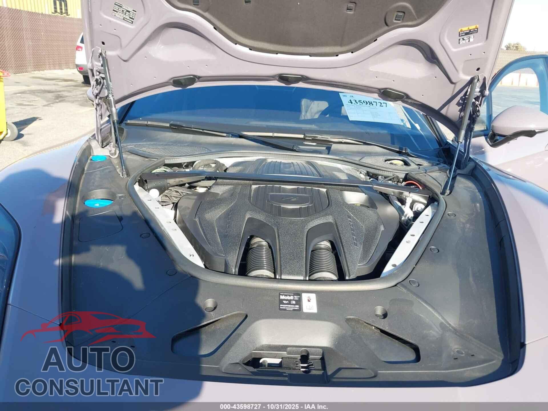 PORSCHE PANAMERA 2025 - WP0AA2YA0SL007719