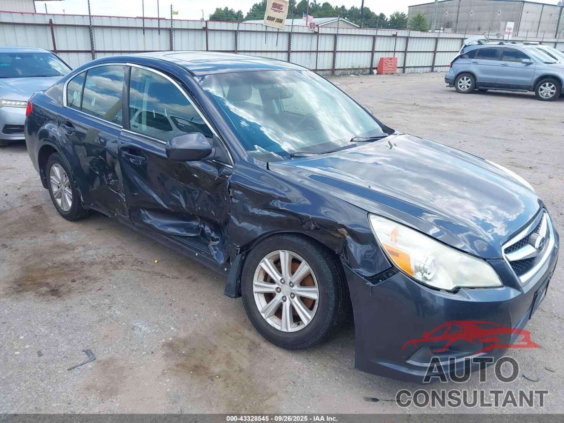 SUBARU LEGACY 2011 - 4S3BMBG6XB3260992