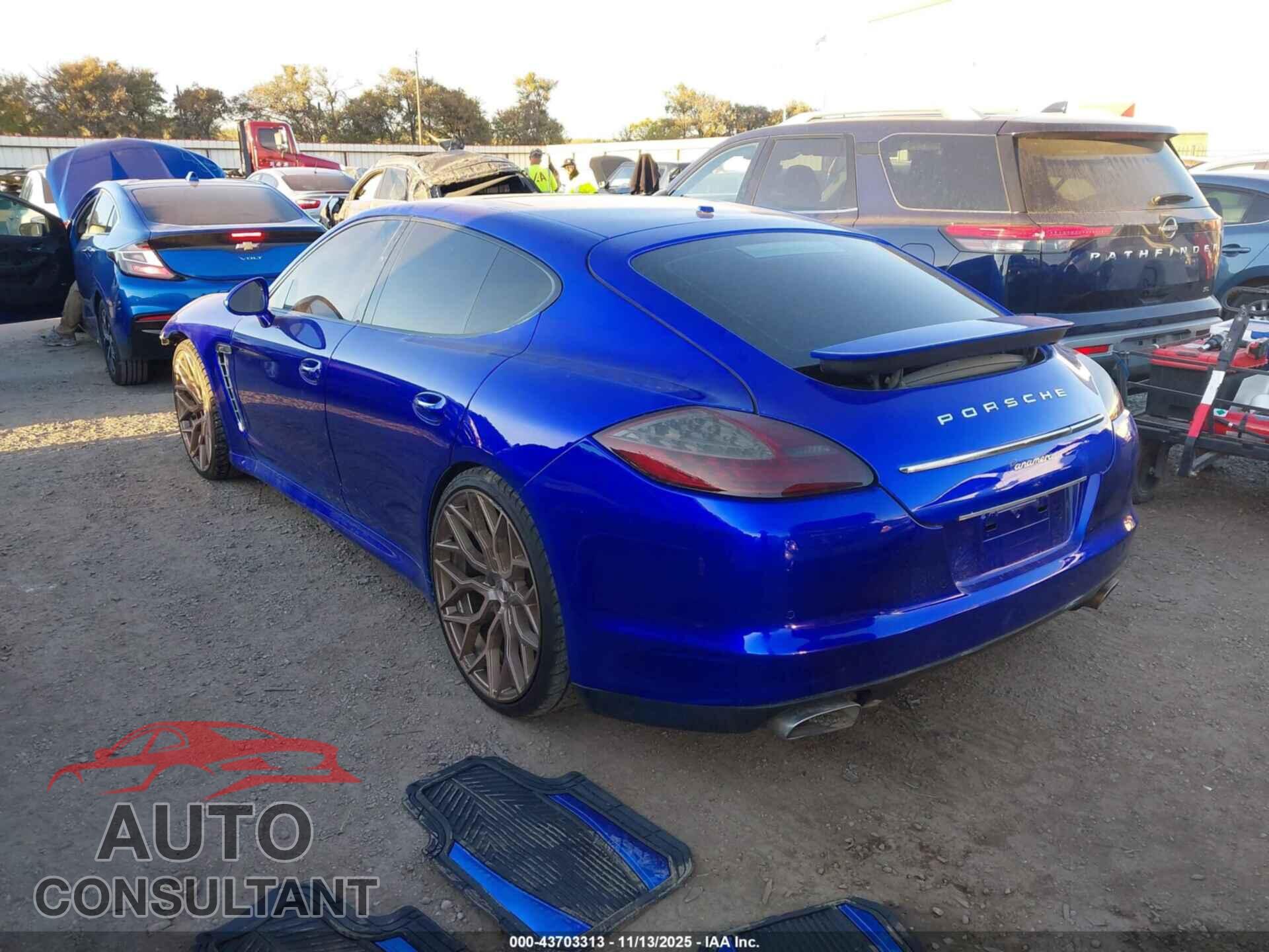 PORSCHE PANAMERA 2012 - WP0AA2A72CL012629