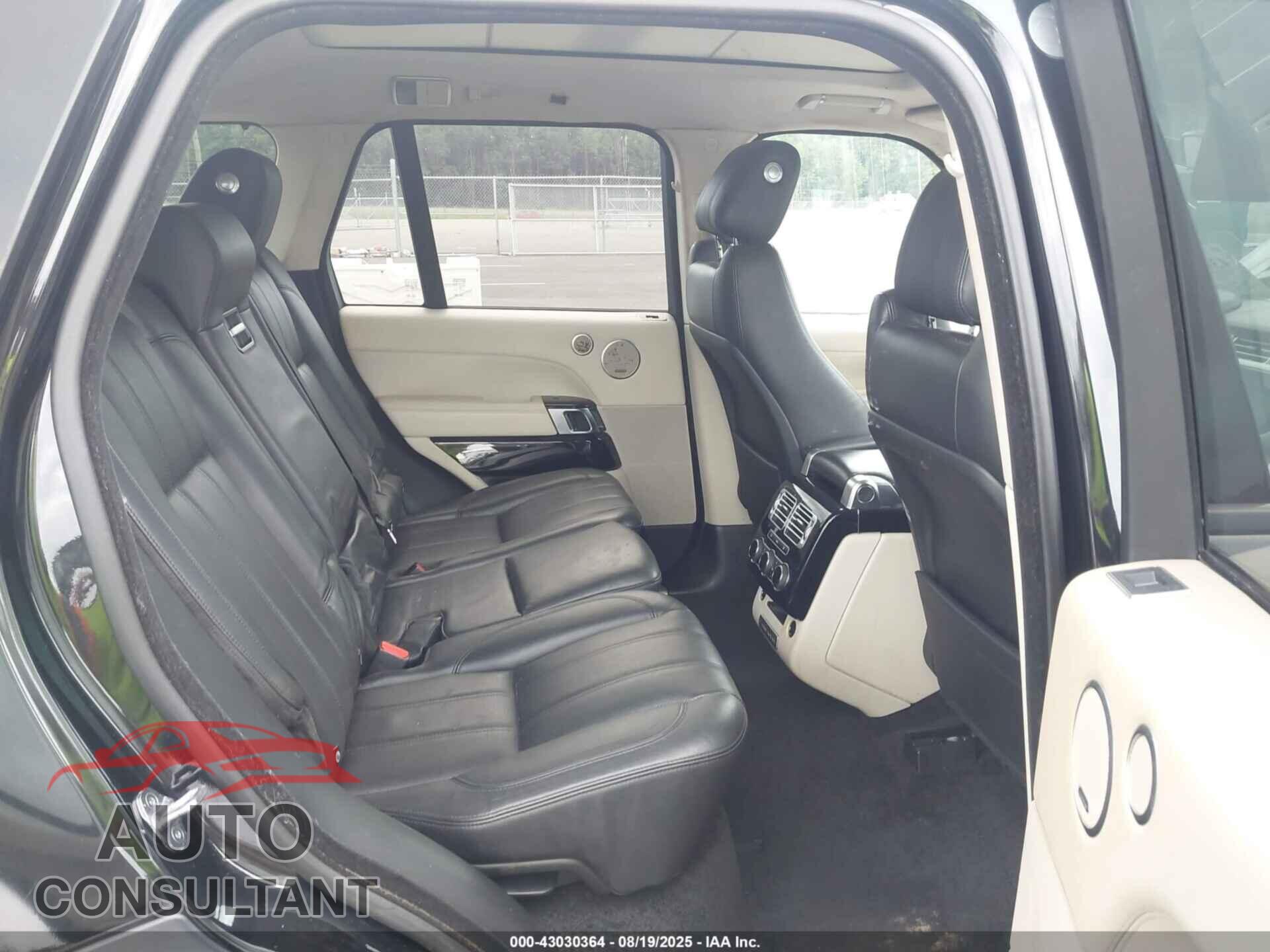 LAND ROVER RANGE ROVER 2013 - SALGS2DF5DA103832