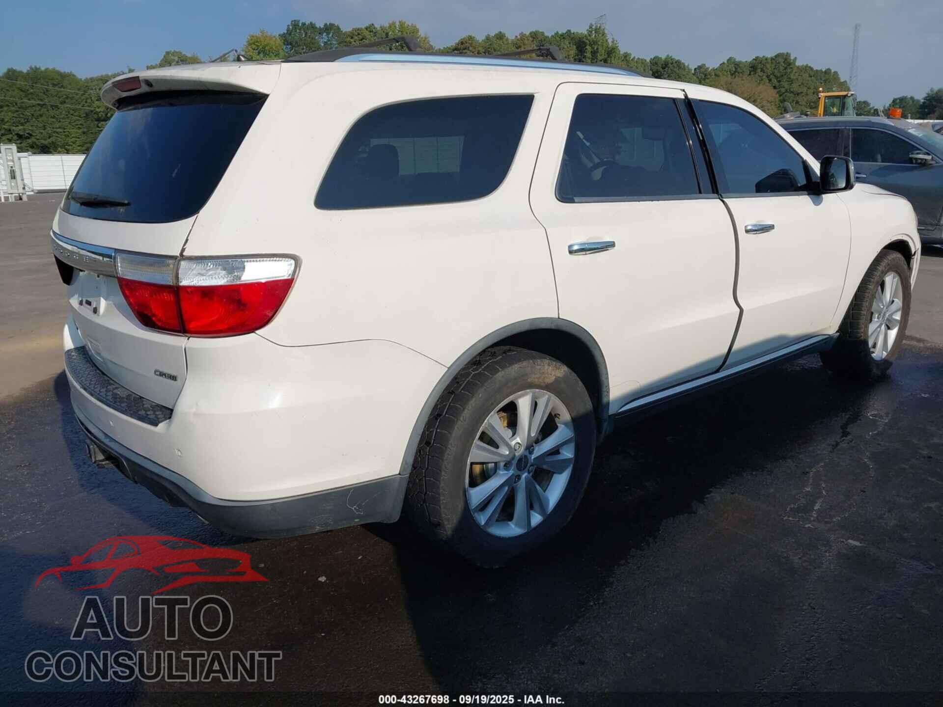 DODGE DURANGO 2011 - 1D4SD4GT6BC628041