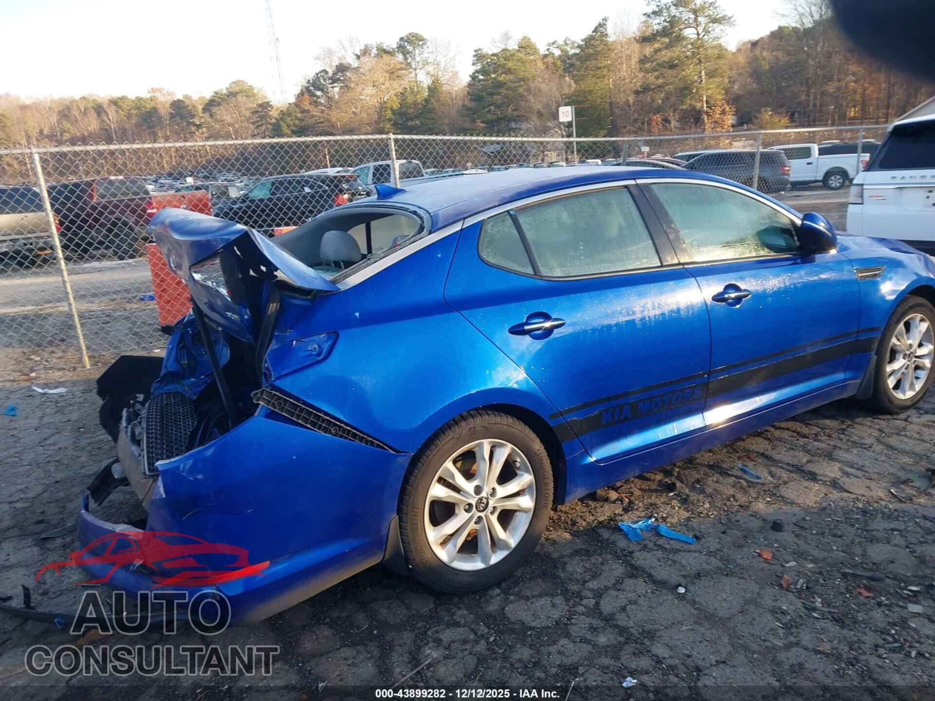 KIA OPTIMA 2012 - KNAGN4A78C5264865