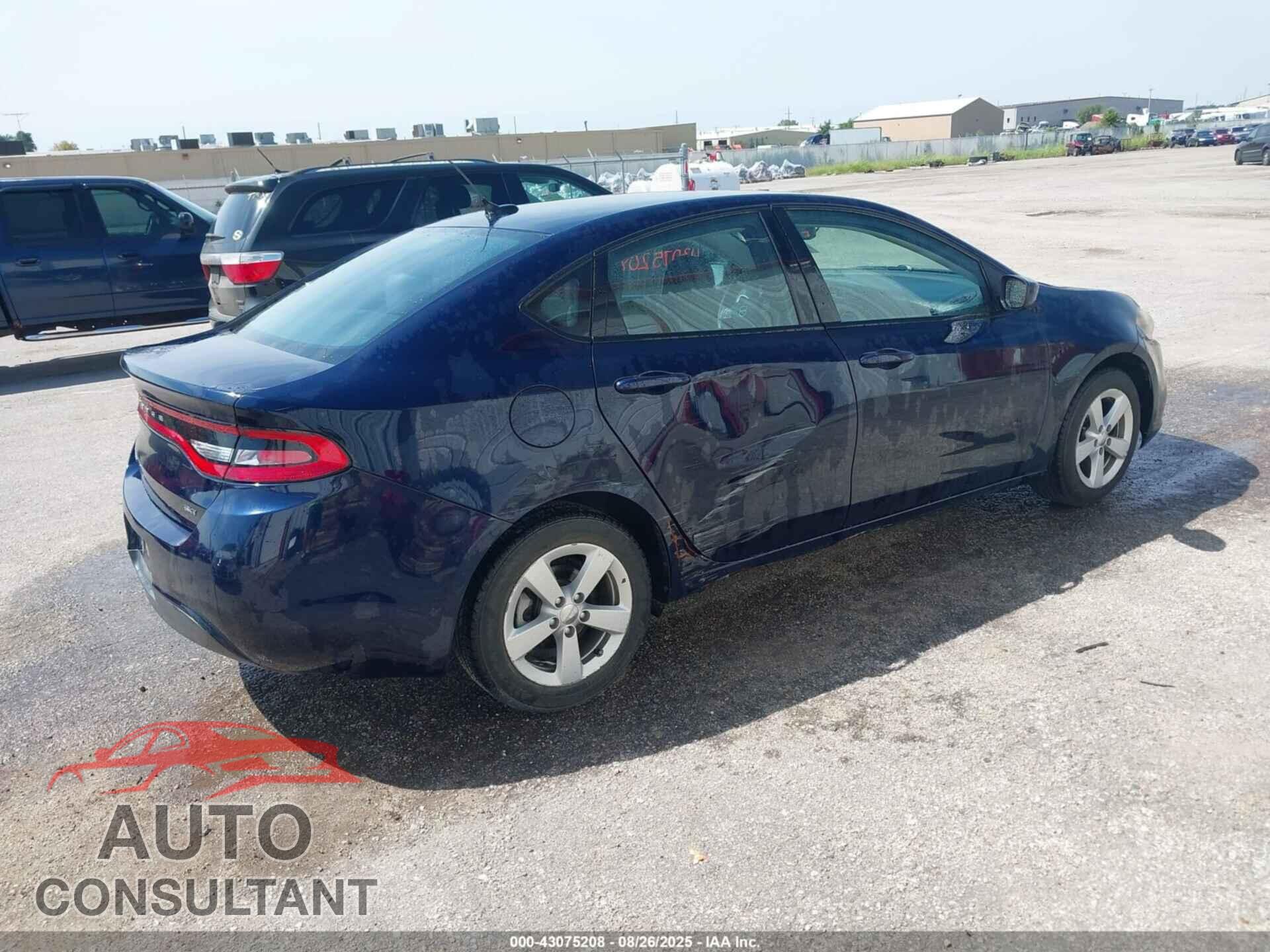 DODGE DART 2015 - 1C3CDFBB6FD351763