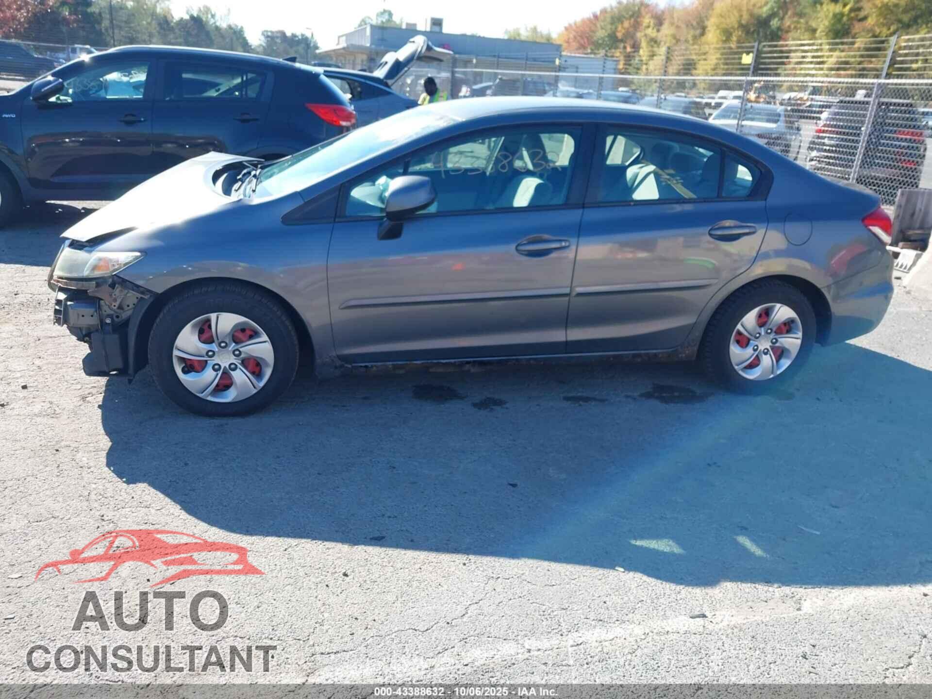 HONDA CIVIC 2013 - 19XFB2E56DE034123
